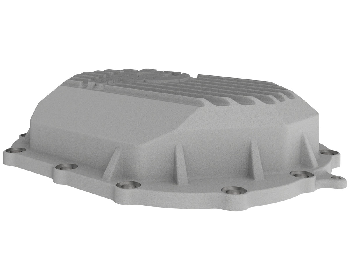 Street Series Front Differential Cover Raw w/ Machined Fins GM 2500/3500 11-20 V8-6.0L/6.6L (Aam 9.25) aFe Power