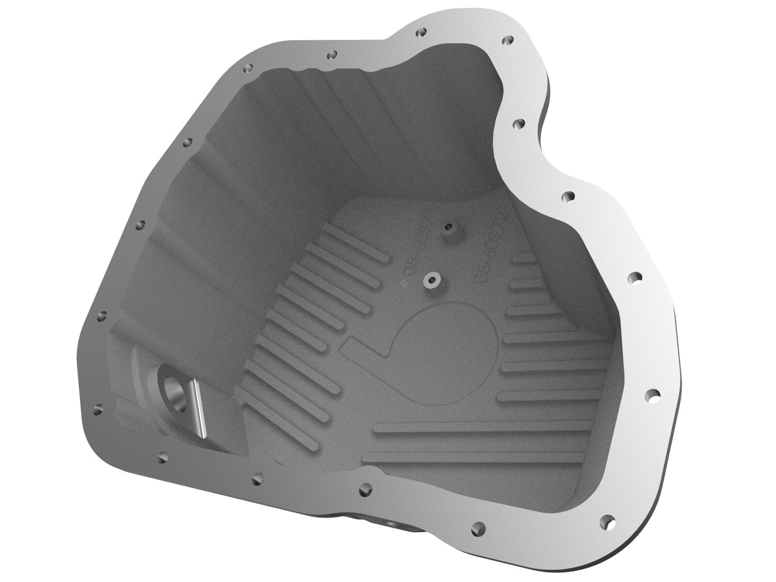 Pro Series Engine Oil Pan Black w/ Machined Fins GM Diesel Trucks 01-10 V8-6.6L (td) LB7/Lly/Lbz/Lmm 11 aFe Power