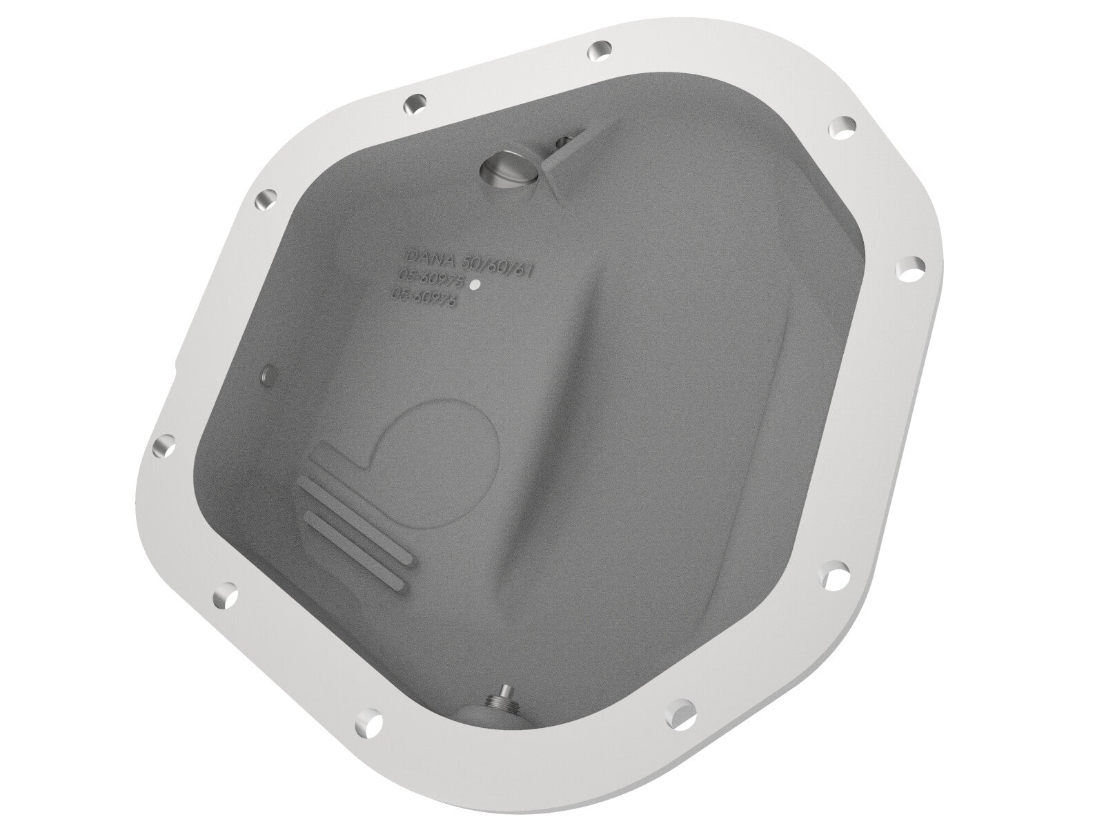 Street Series Dana 60 Front Differential Cover Raw w/ Machined Fins Ford F-250/F-350 99-23 (Dana 50 / Dana 60 / Dana 61 Axles) aFe Power