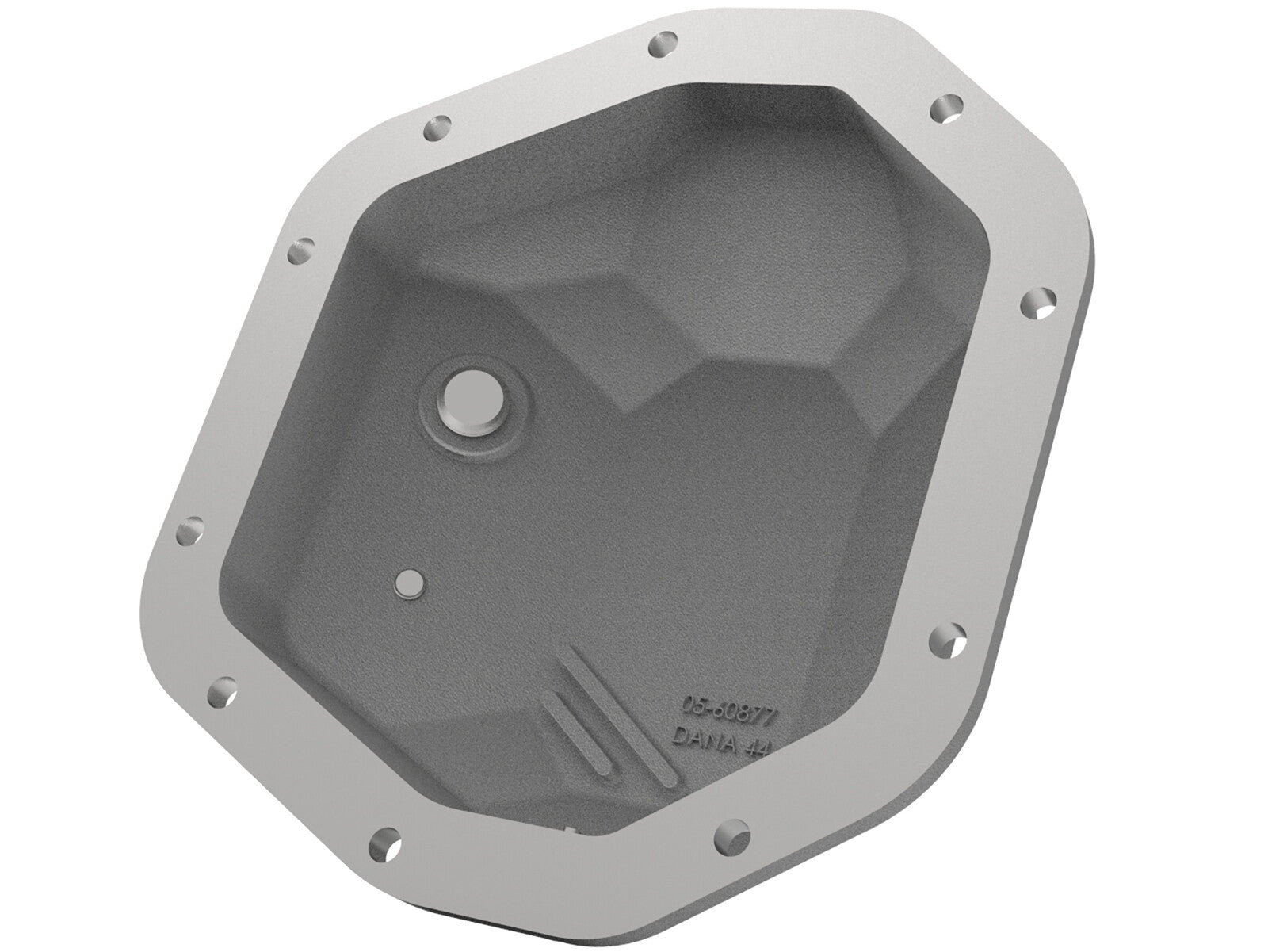 Street Series Dana 44 Rear Differential Cover Raw w/ Machined Fins Jeep Wrangler (TJ/JK) 97-18 aFe Power