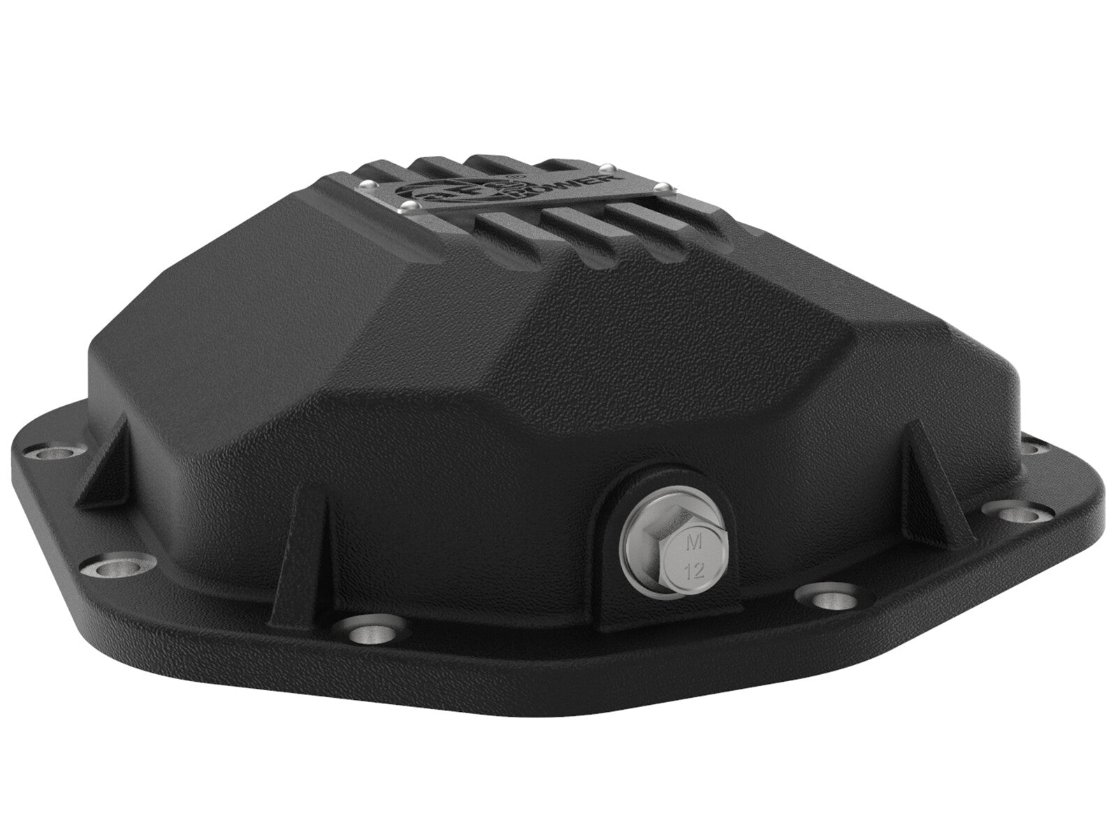 Pro Series Dana 44 Rear Differential Cover Black w/ Machined Fins Jeep Wrangler (TJ/JK) 97-18 aFe Power