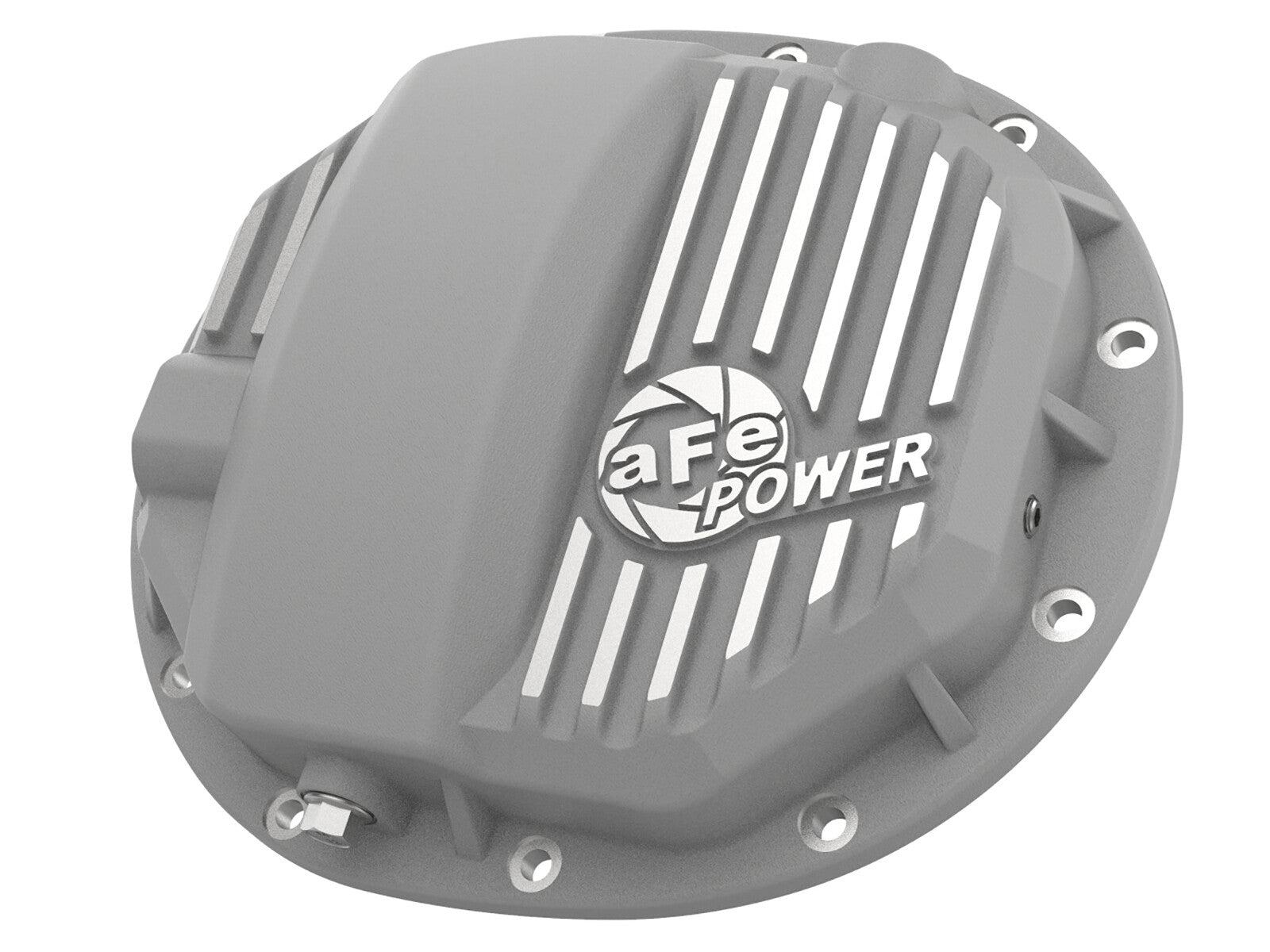 Street Series Aam 9.5/9.76 Rear Differential Cover Raw w/ Machined Fins GM Silverado/Sierra 1500 14-23 (Aam 9.5/9.76) aFe Power