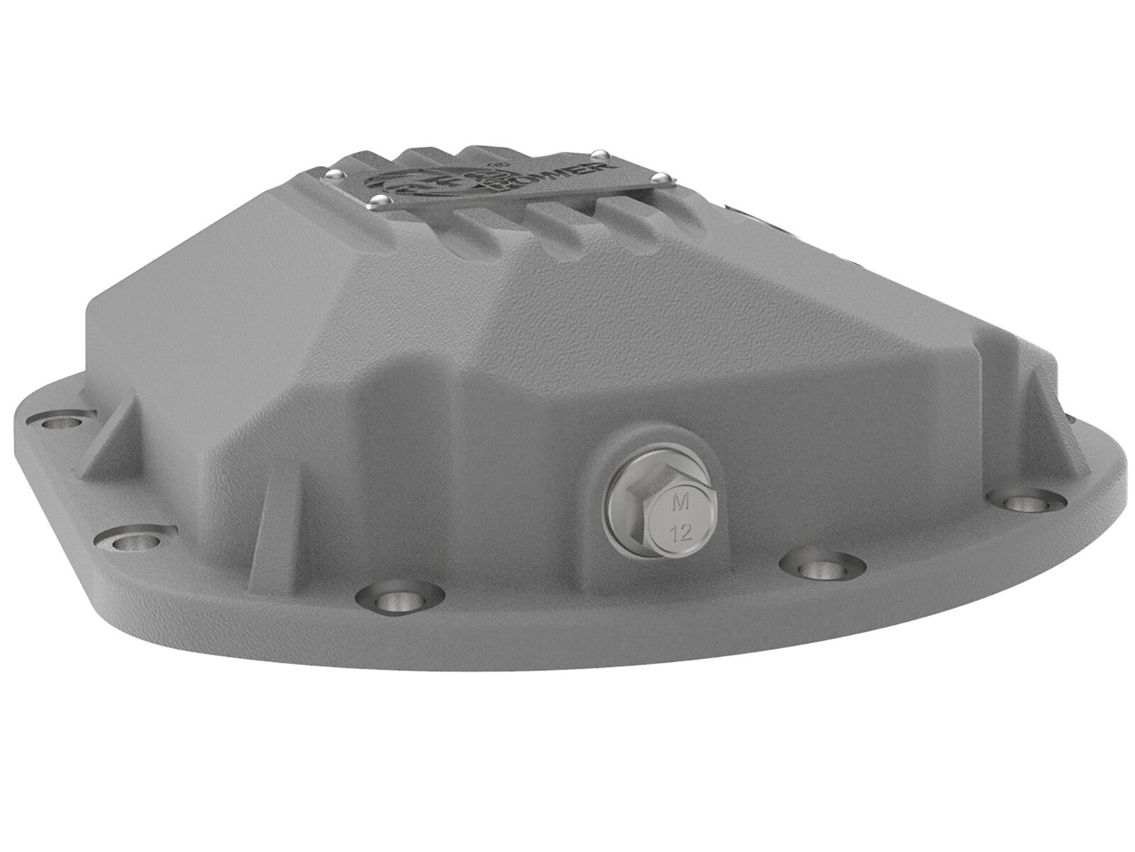 Street Series Dana 30 Front Differential Cover Raw w/ Machined Fins Jeep Wrangler (TJ/JK) 97-18 aFe Power