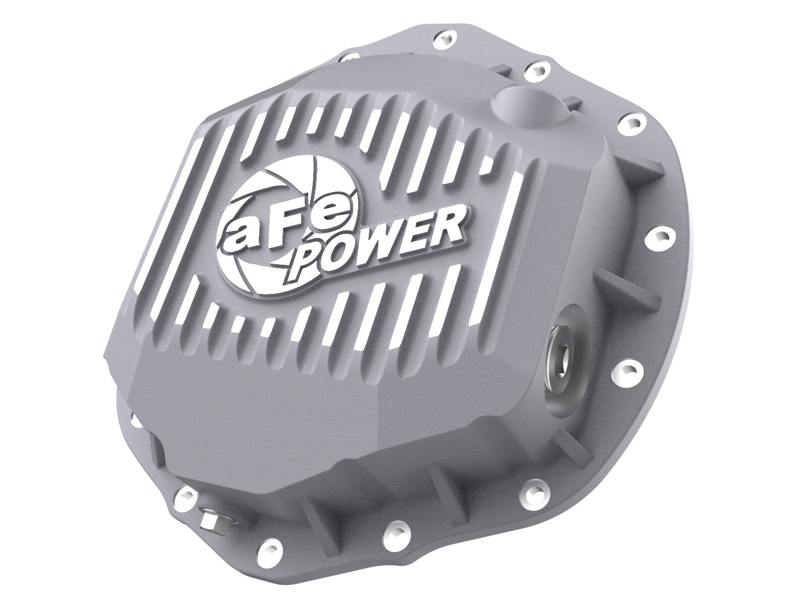 Street Series Rear Differential Cover Raw w/ Machined Fins Ram Trucks 19-26 L6/V8 (Aam 11.5/11.8/12.0-14) aFe Power