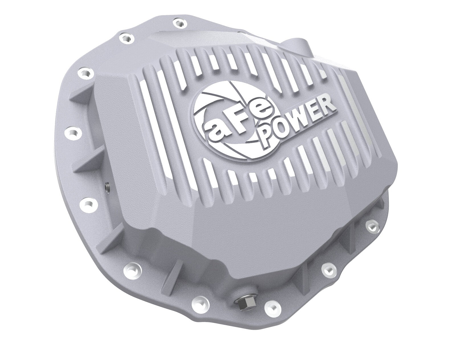 Street Series Rear Differential Cover Raw w/ Machined Fins Ram Trucks 19-26 L6/V8 (Aam 11.5/11.8/12.0-14) aFe Power