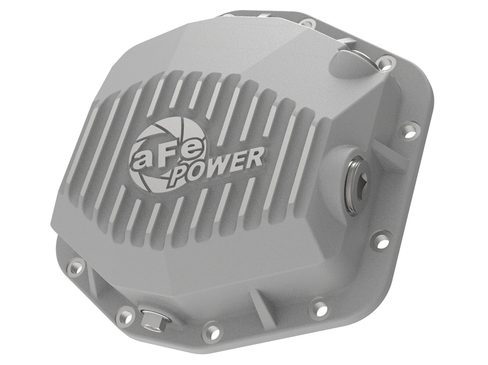 Street Series Rear Differential Cover Raw w/ Machined Fins Ford Ranger 19-23 L4-2.3L (t) (Dana M220) aFe Power