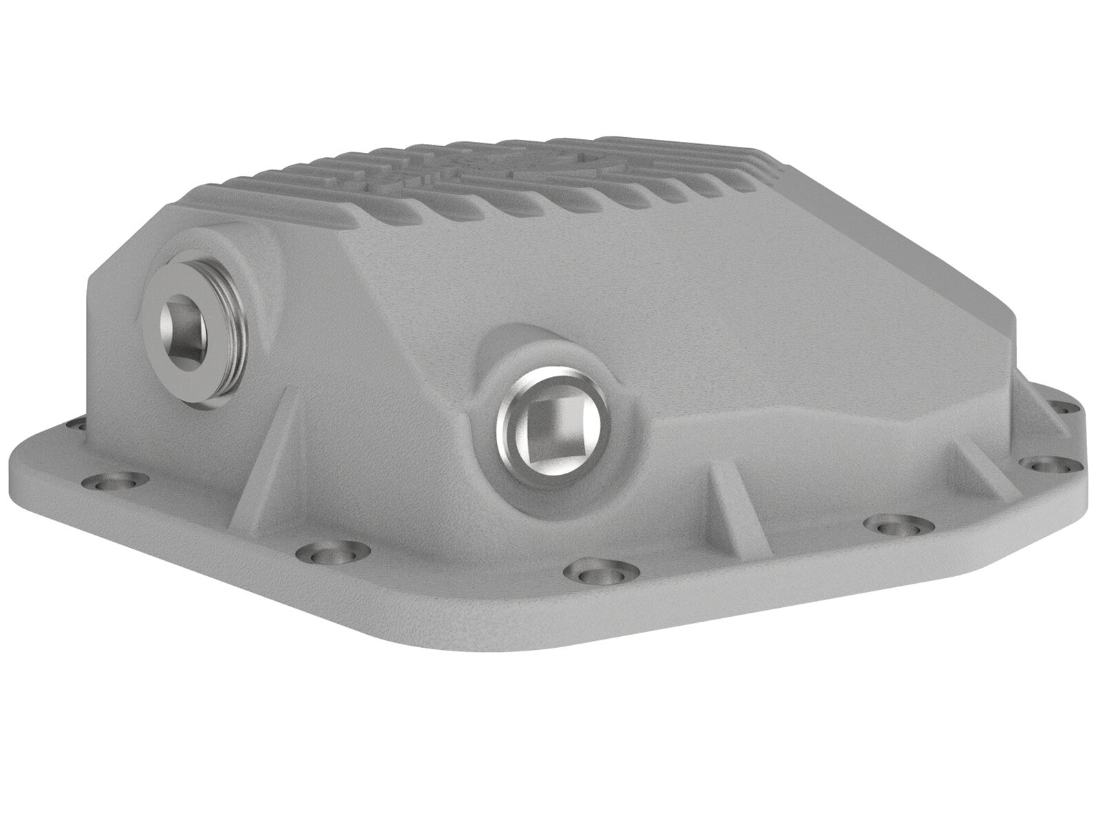 Street Series Rear Differential Cover Raw w/ Machined Fins Ford Ranger 19-23 L4-2.3L (t) (Dana M220) aFe Power