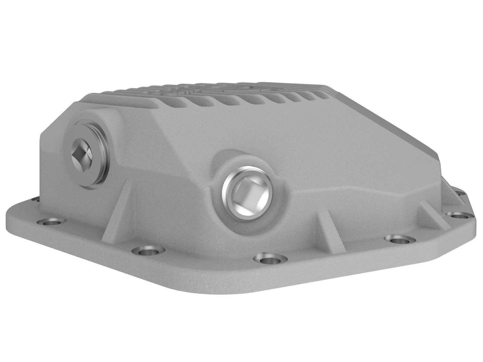 Street Series Dana M220 Rear Differential Cover Raw w/ Machined Fins Jeep Gladiator (Jt) 20-23 (Dana M220) aFe Power