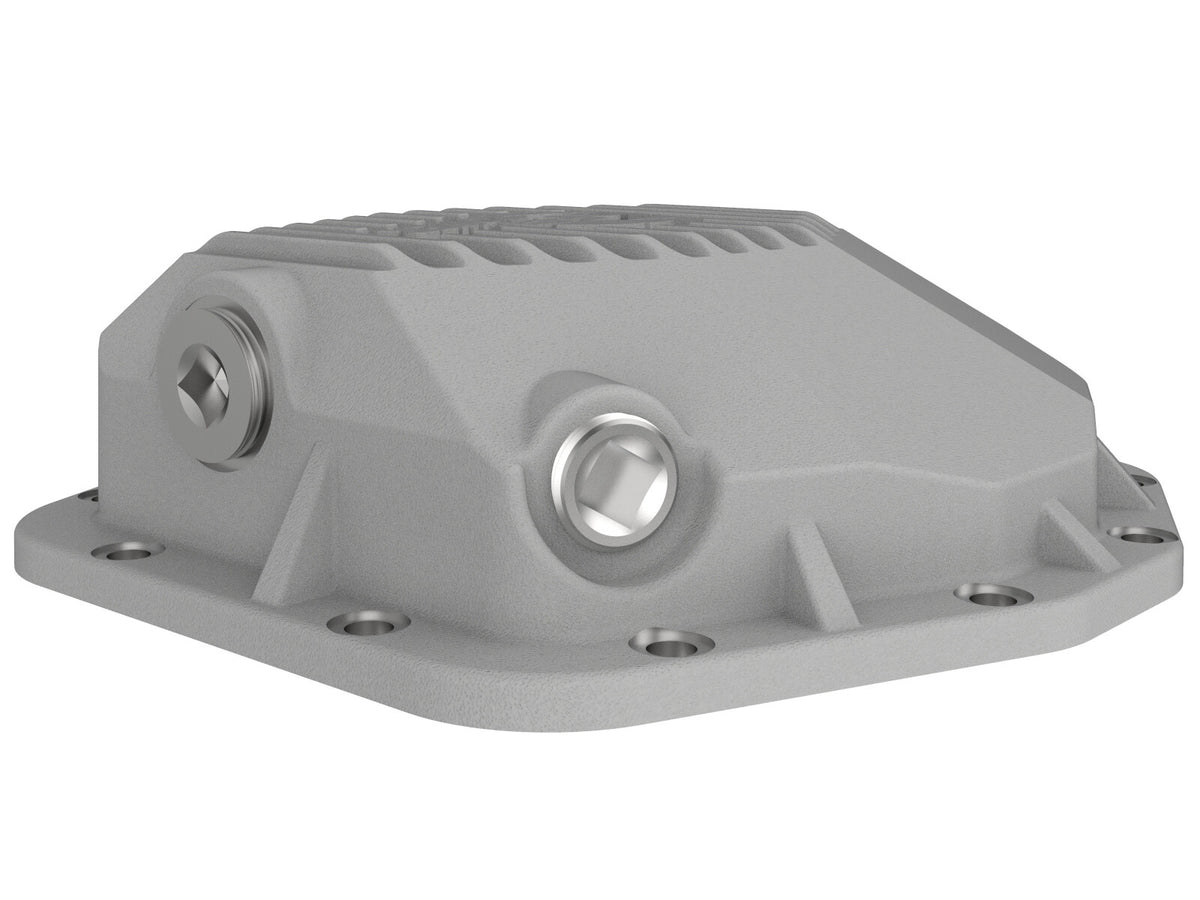 Street Series Dana M220 Rear Differential Cover Raw w/ Machined Fins Jeep Gladiator (Jt) 20-23 (Dana M220) aFe Power