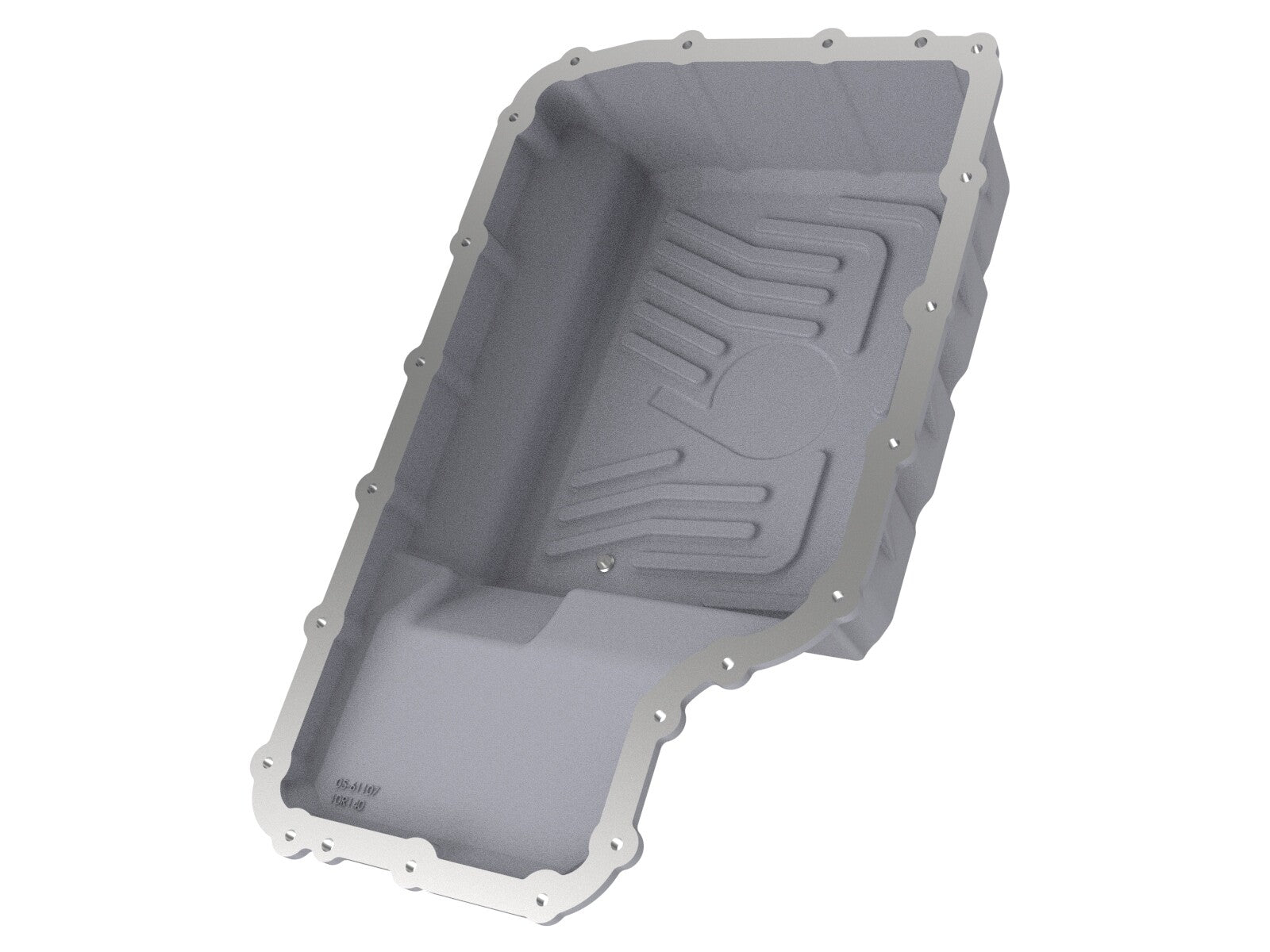 Street Series Transmission Pan Raw w/ Machined Fins Ford Trucks 20-22 (10R140 Transmission) aFe Power