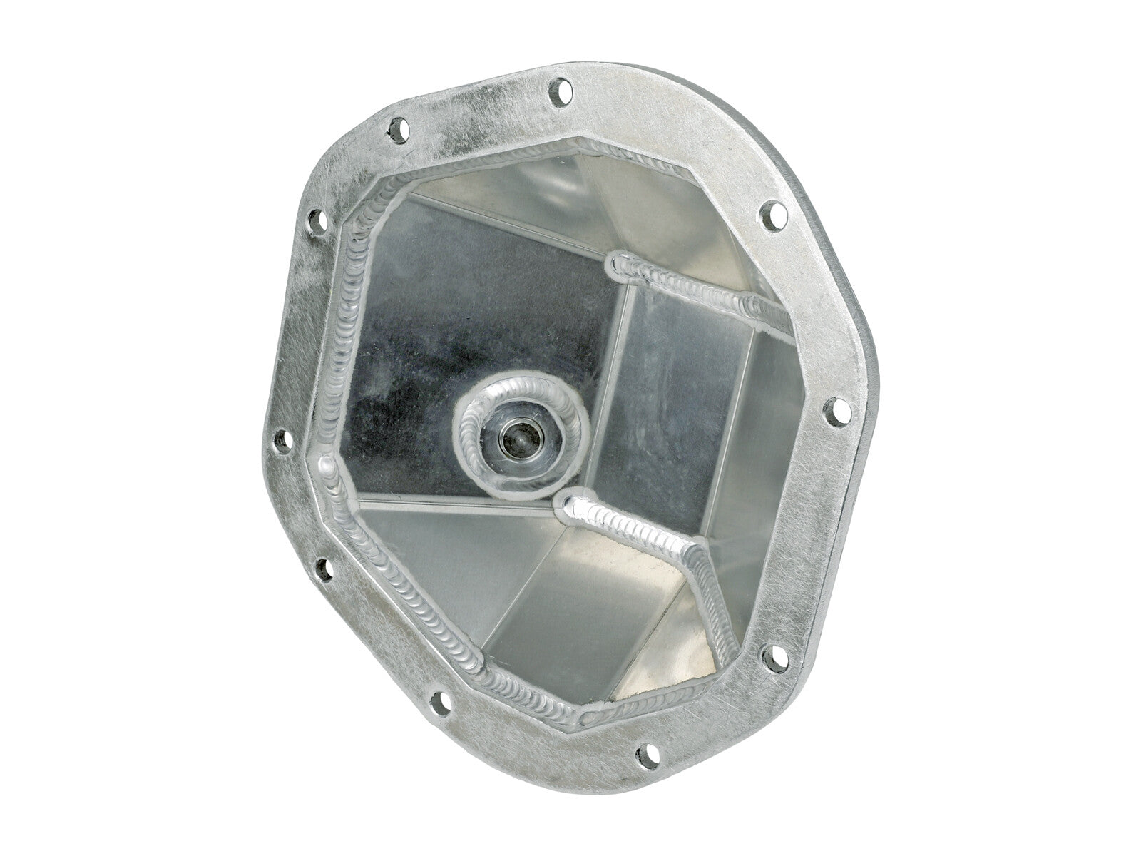 Street Series Fabricated Aluminum Dana 44 Differential Cover Jeep Wrangler (TJ/JK) 97-18 aFe Power