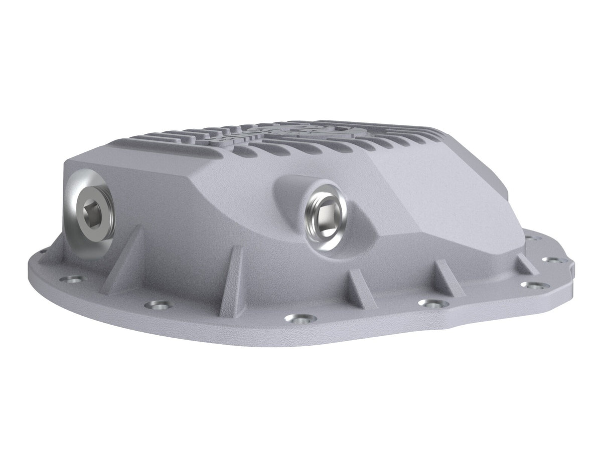 Street Series Rear Differential Cover Raw w/ Machined Fins GM Trucks 20-23 V8-6.6L (Aam 11.5/12.0-14) aFe Power