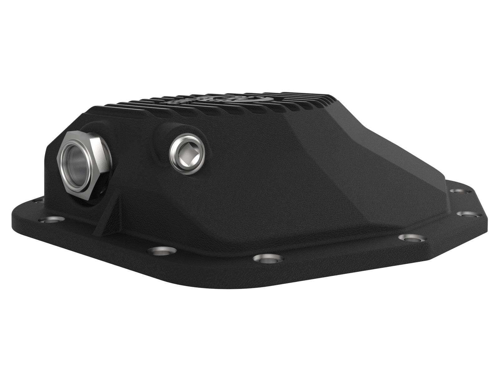 Pro Series Rear Differential Cover Black w/ Machined Fins Ram 1500 Trx 21-24/1500 Rho 25-26 aFe Power