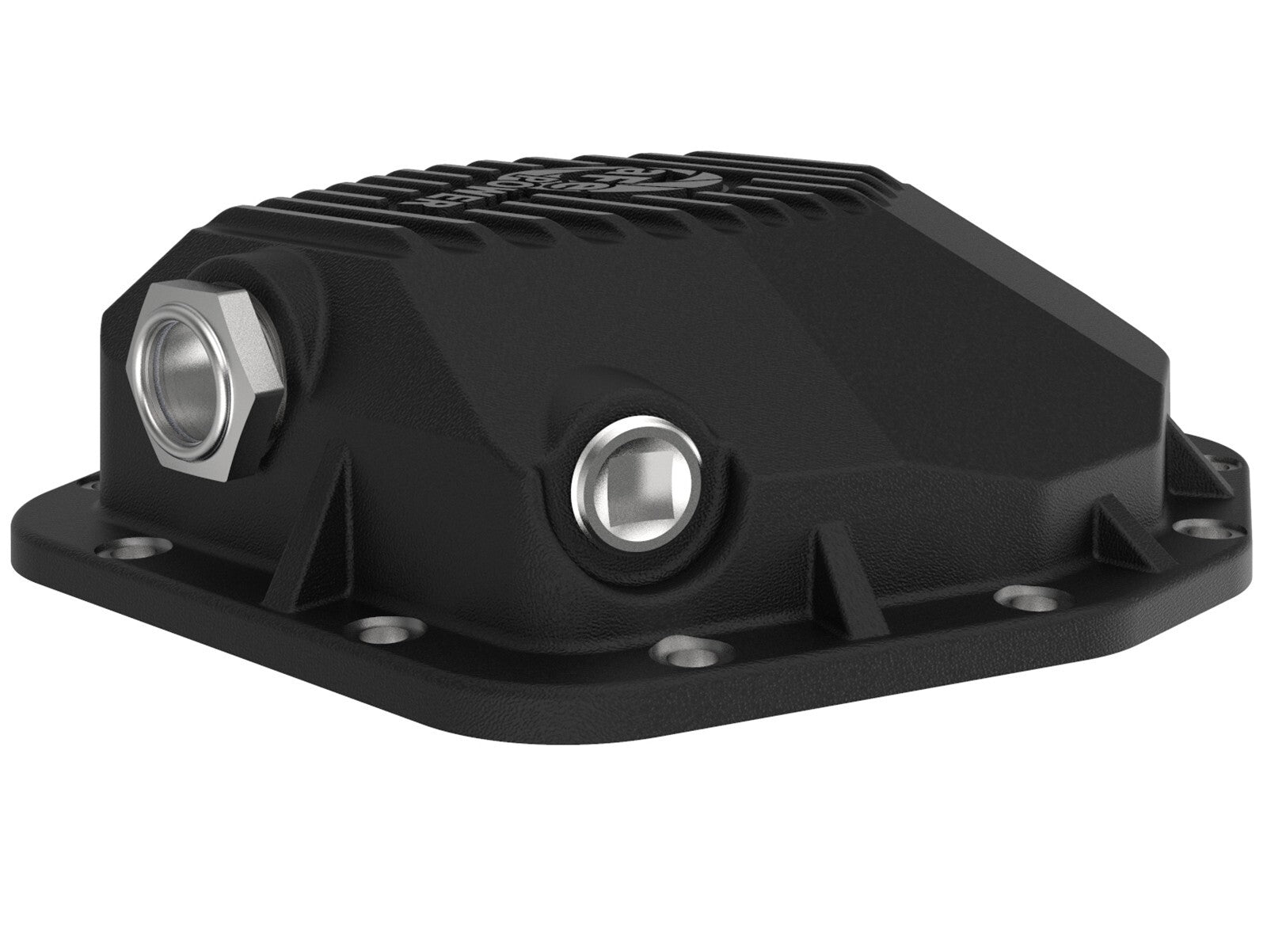Pro Series Rear Differential Cover Black w/ Machined Fins Ford Bronco 21-23 L4-2.3L (t)/V6-2.7L (t) (Dana M220) aFe Power
