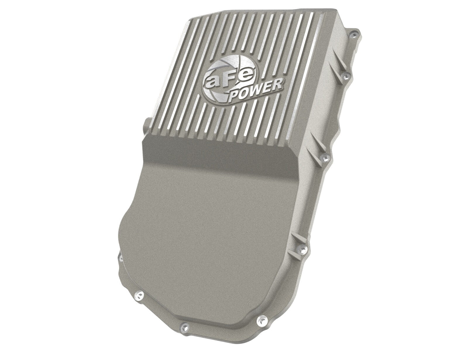 Street Series Transmission Pan Raw w/ Machined Fins Ram Trx 21-24 (8HP95 Transmission) aFe Power