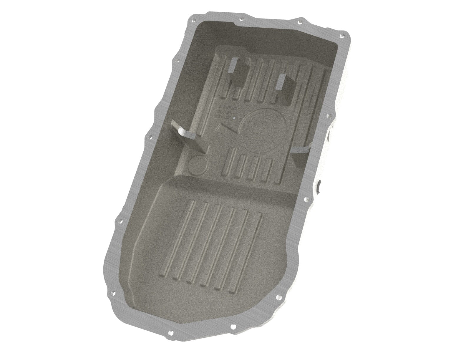 Street Series Transmission Pan Raw w/ Machined Fins Ram Trx 21-24 (8HP95 Transmission) aFe Power