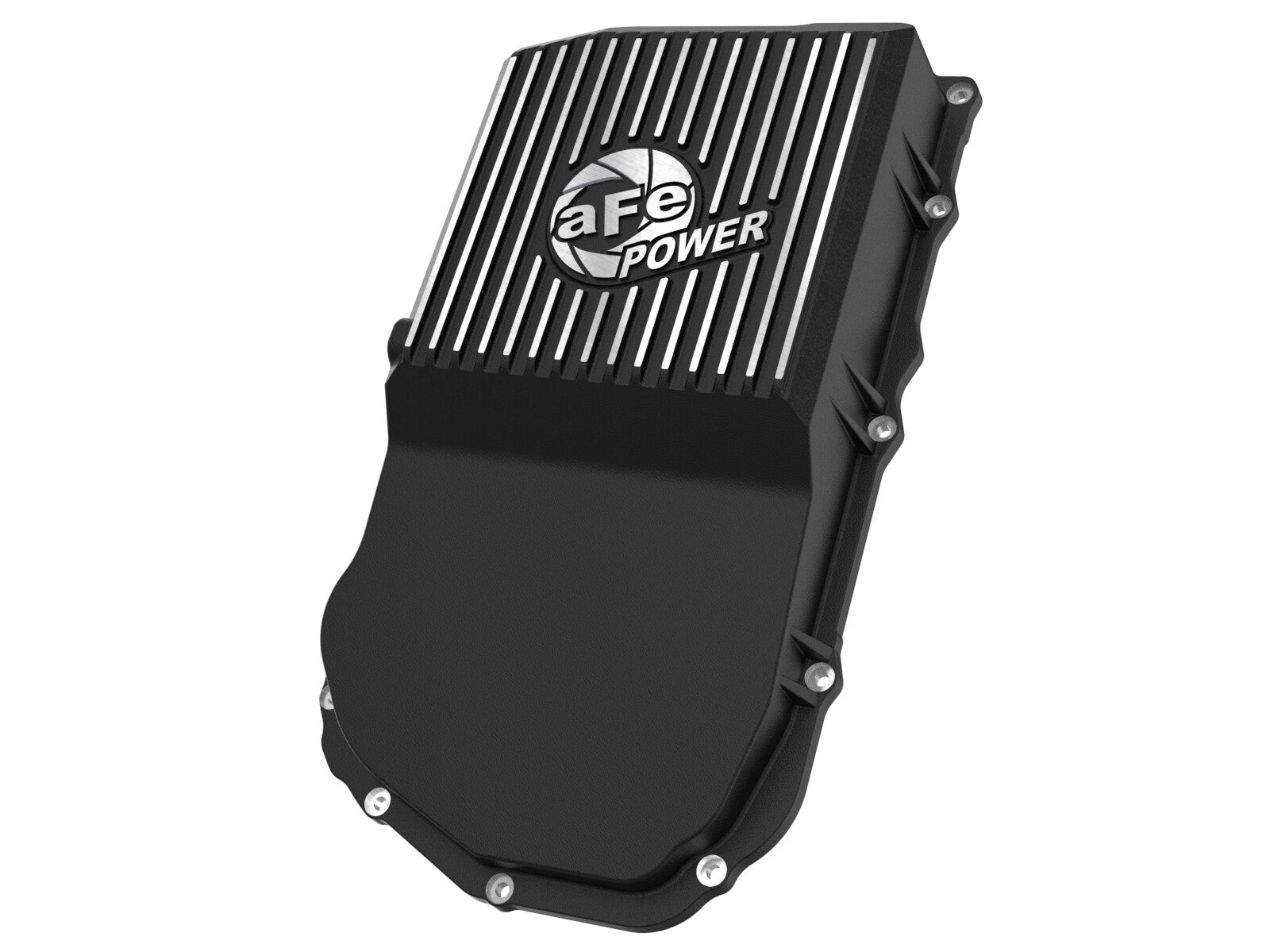 Pro Series Transmission Pan Black w/ Machined Fins Ram Trx 21-24 (8HP95 Transmission) aFe Power