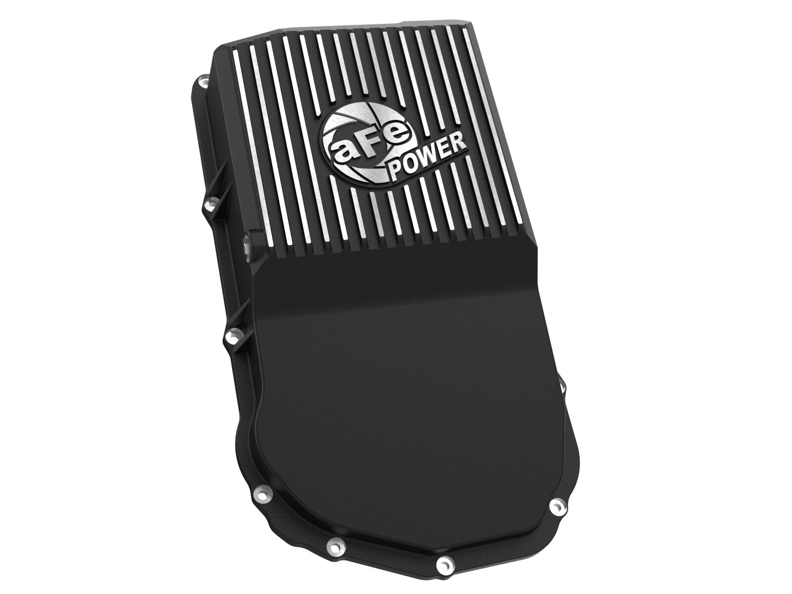 Pro Series Transmission Pan Black w/ Machined Fins Ram Trx 21-24 (8HP95 Transmission) aFe Power