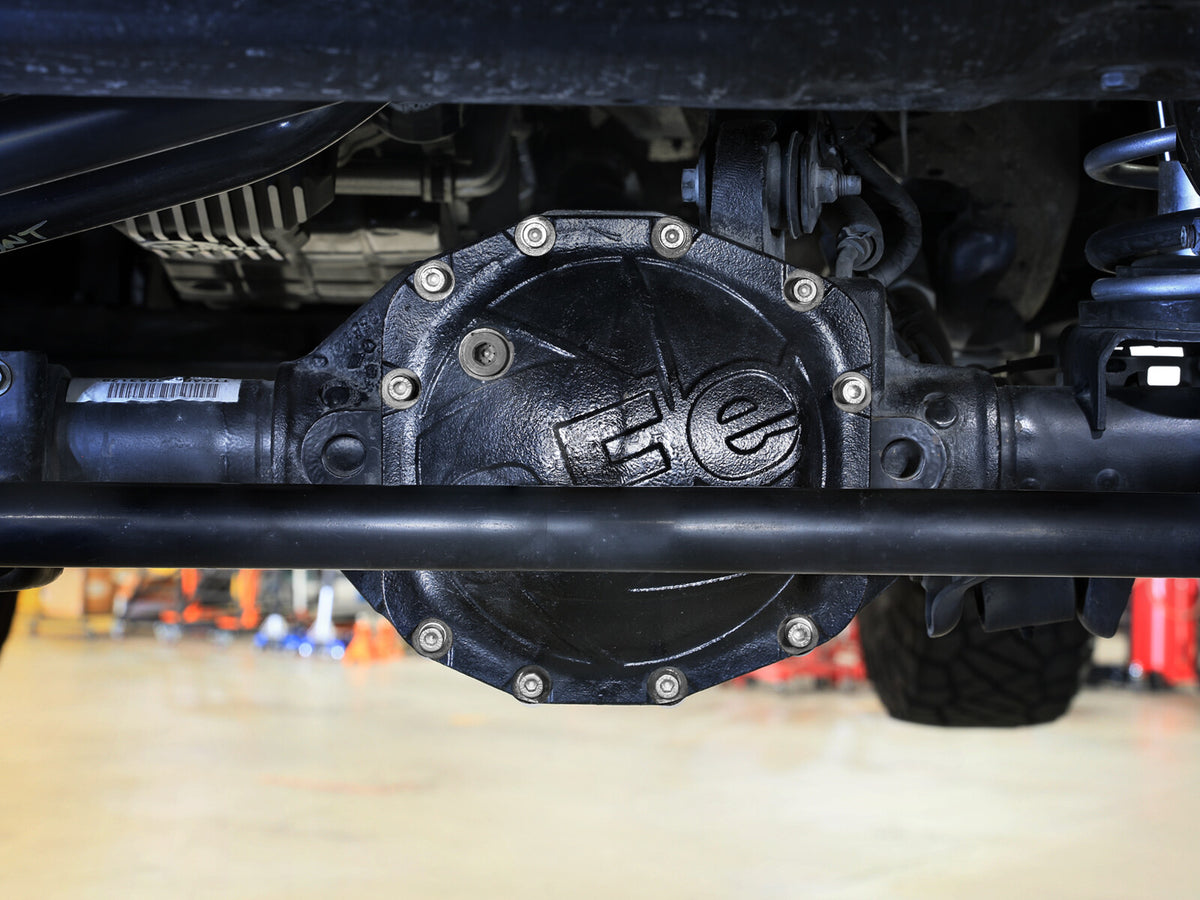 Pro Series Front Differential Cover Black Jeep Wrangler (Jl) 18-26/ Gladiator (Jt) 20-26 (Dana M210) aFe Power