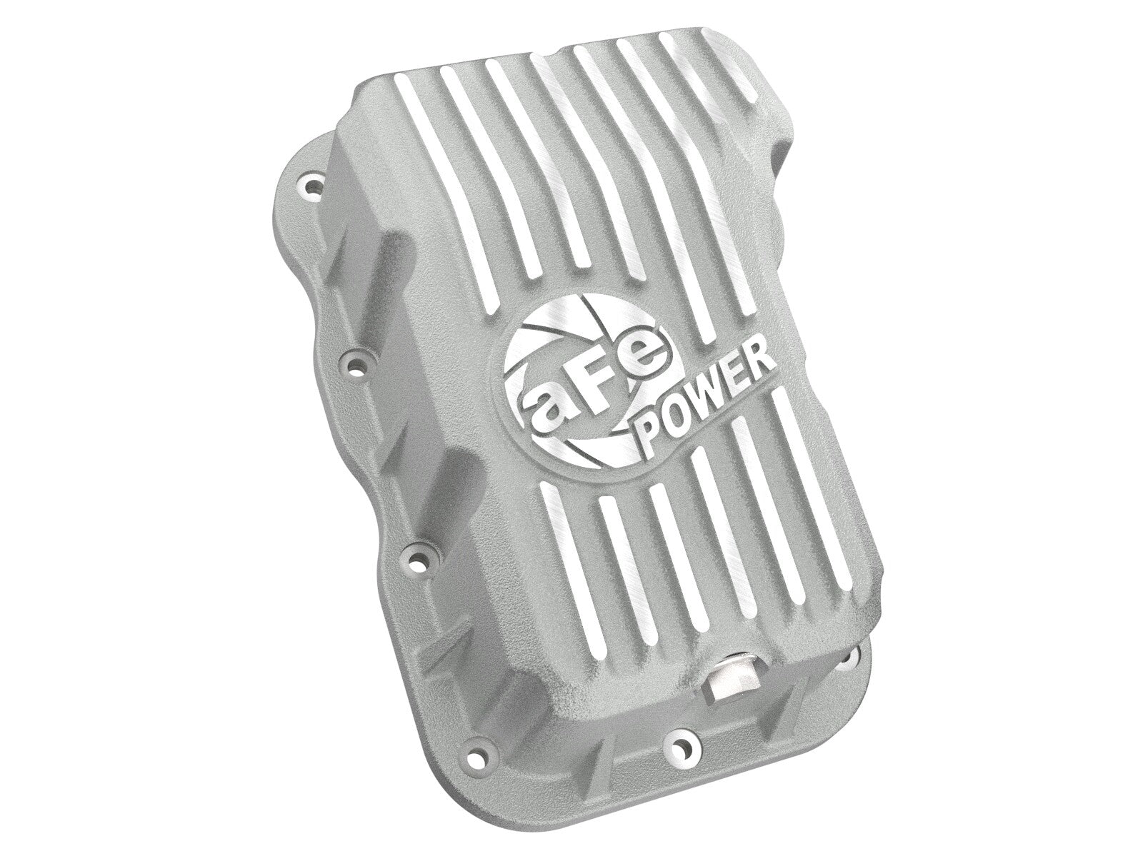 Street Series Engine Oil Pan Raw w/ Machined Fins Jeep Wrangler (Jl) 18-26 L4-2.0L (t) aFe Power