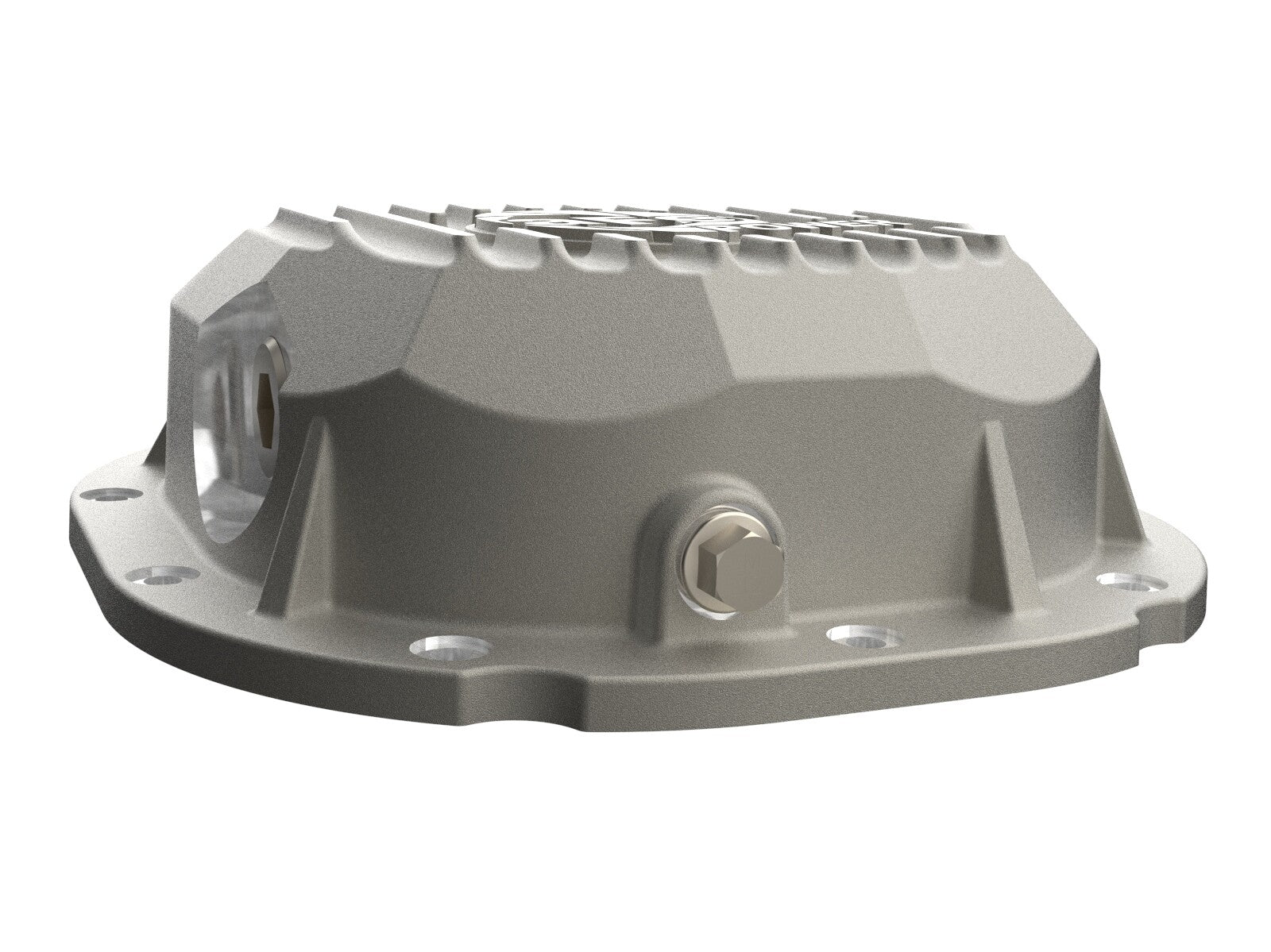Street Series Rear Differential Cover Raw w/ Machined Fins Ford F-150 90-14 (Ford 8.8) aFe Power