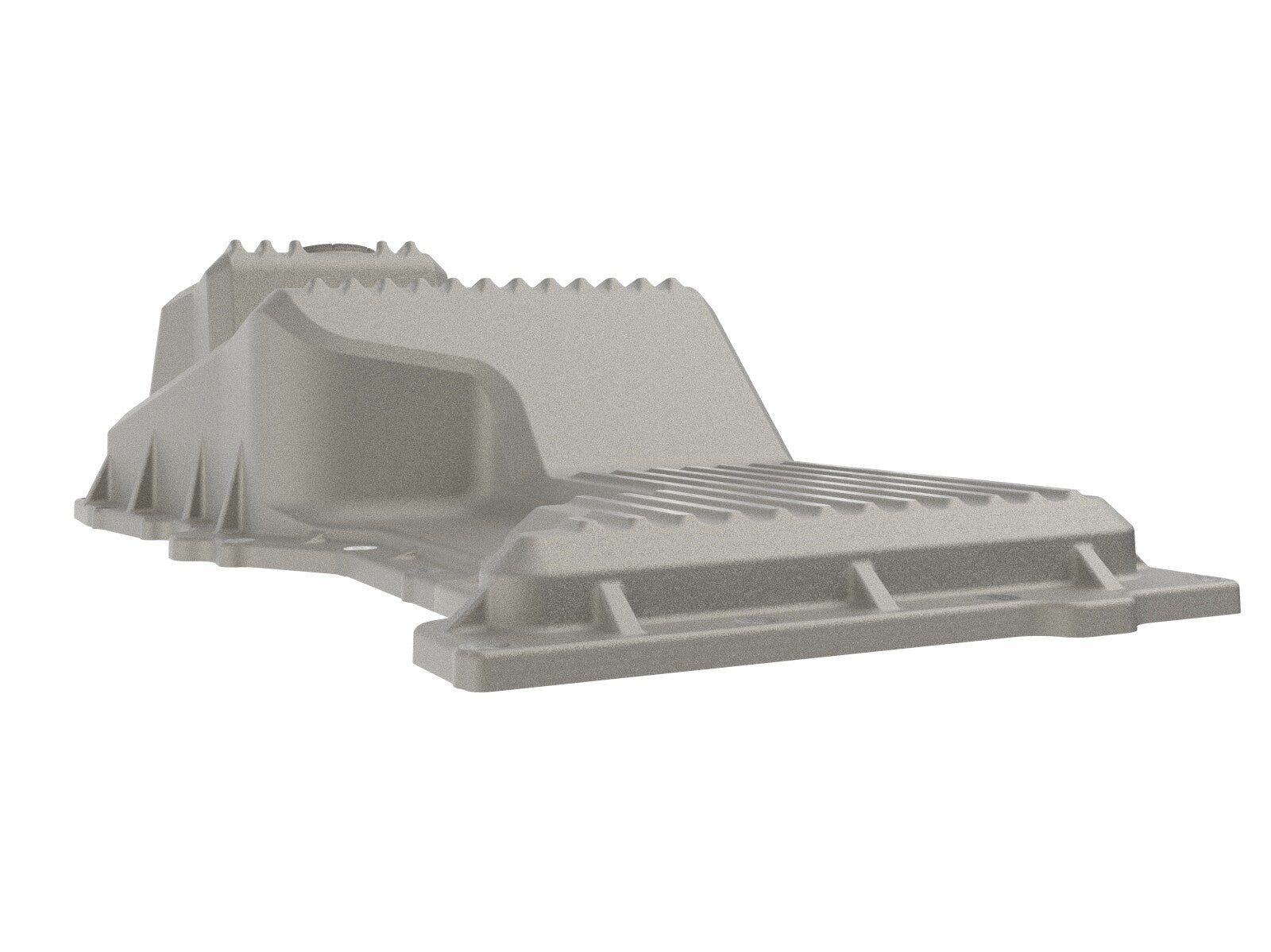 Street Series Engine Oil Pan Raw w/ Machined Fins GM Trucks/SUVs 20-26 L6-3.0L (td) LM2/LZ0 aFe Power