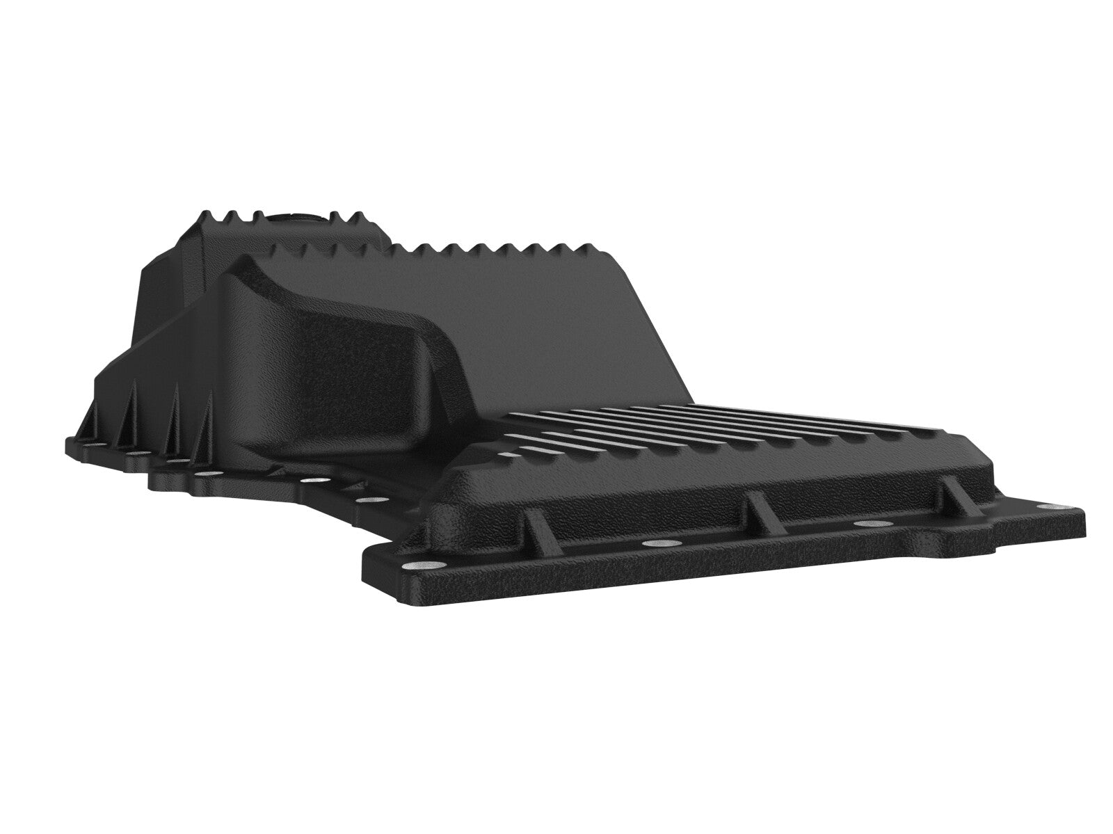 Pro Series Engine Oil Pan Black w/ Machined Fins GM Trucks/SUVs 20-26 L6-3.0L (td) LM2/LZ0 aFe Power