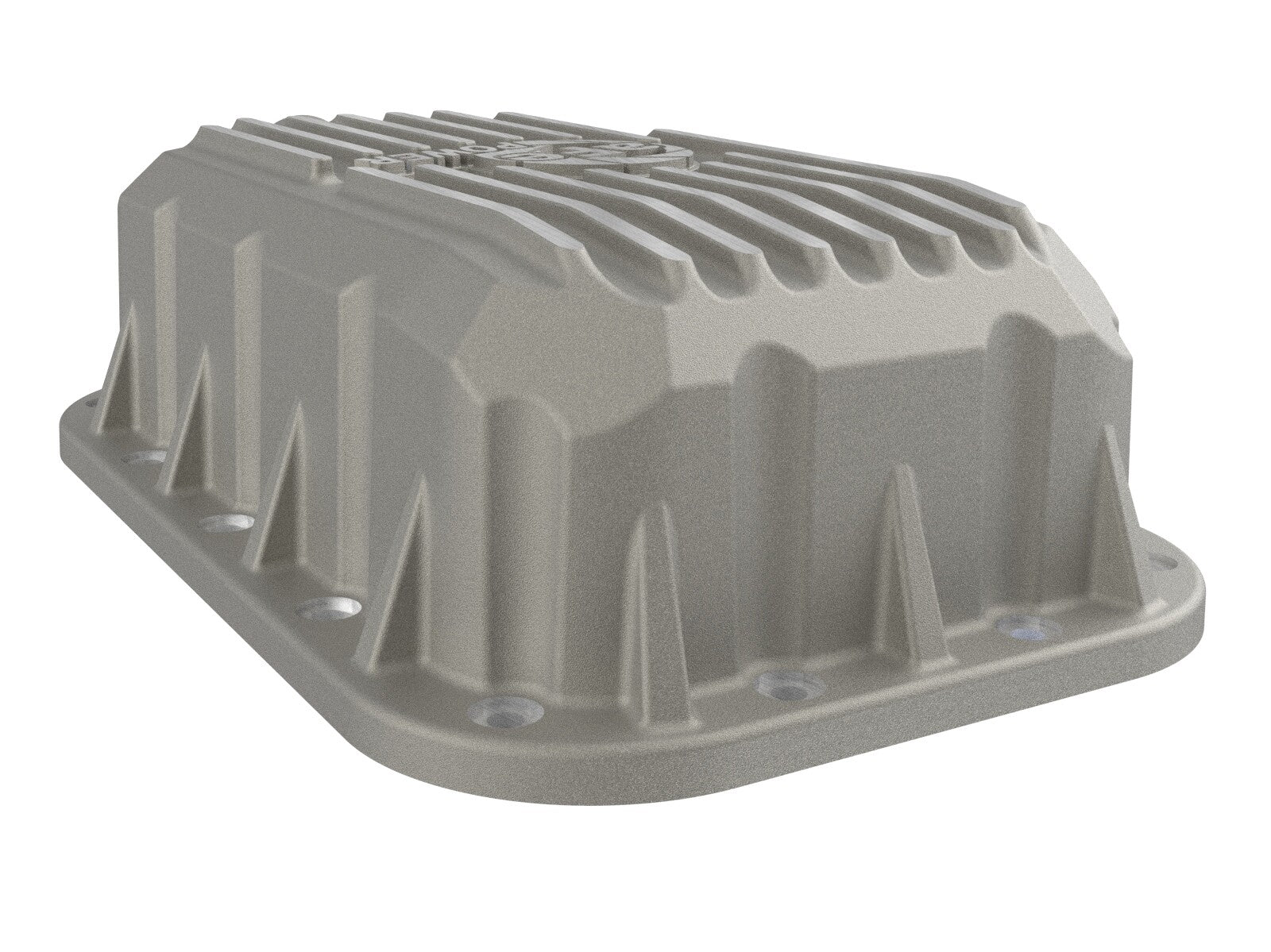 Street Series Engine Oil Pan Raw w/ Machined Fins Jeep Wrangler (JK) 12-18 V6-3.6L aFe Power
