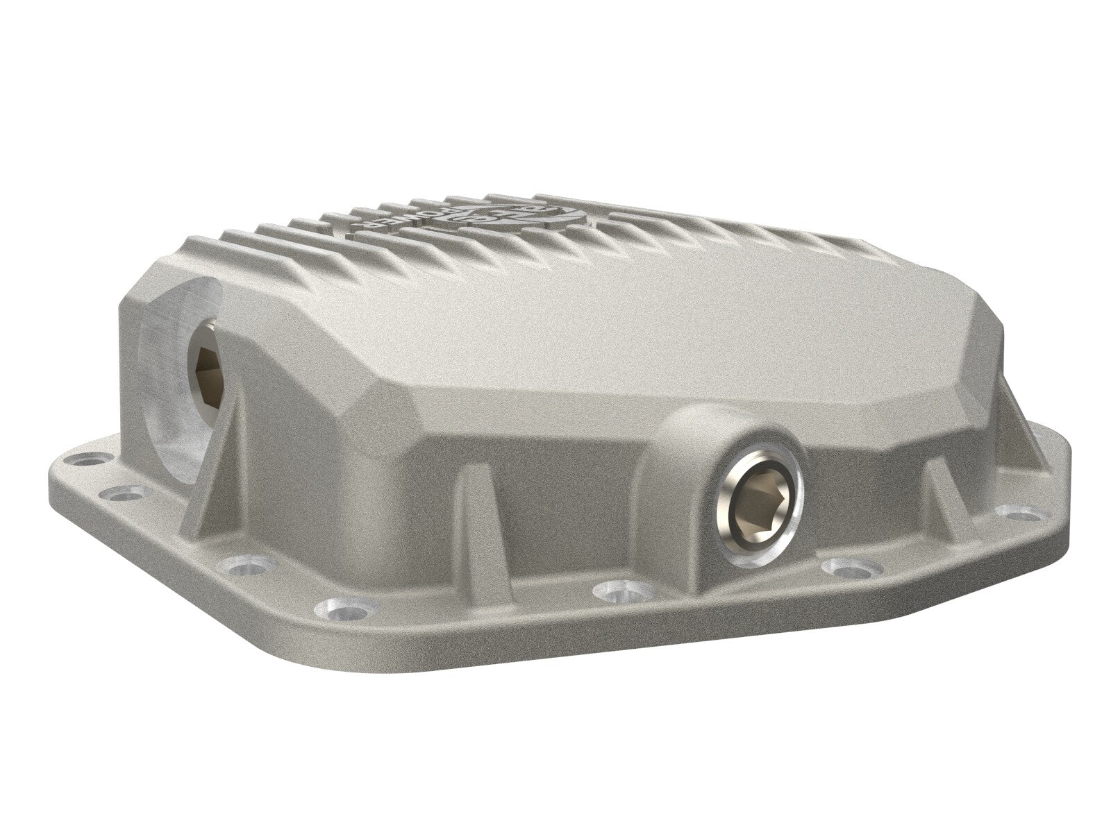 Street Series Rear Differential Cover Raw w/ Machined Fins Ford Bronco Raptor 22-26 V6-3.0L (tt) aFe Power