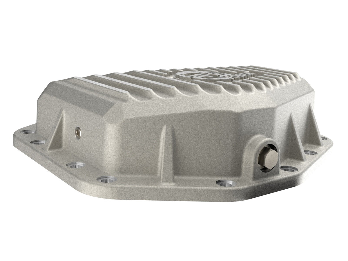 Street Series Rear Differential Cover Raw w/ Machined Fins Ford Bronco Raptor 22-26 V6-3.0L (tt) aFe Power