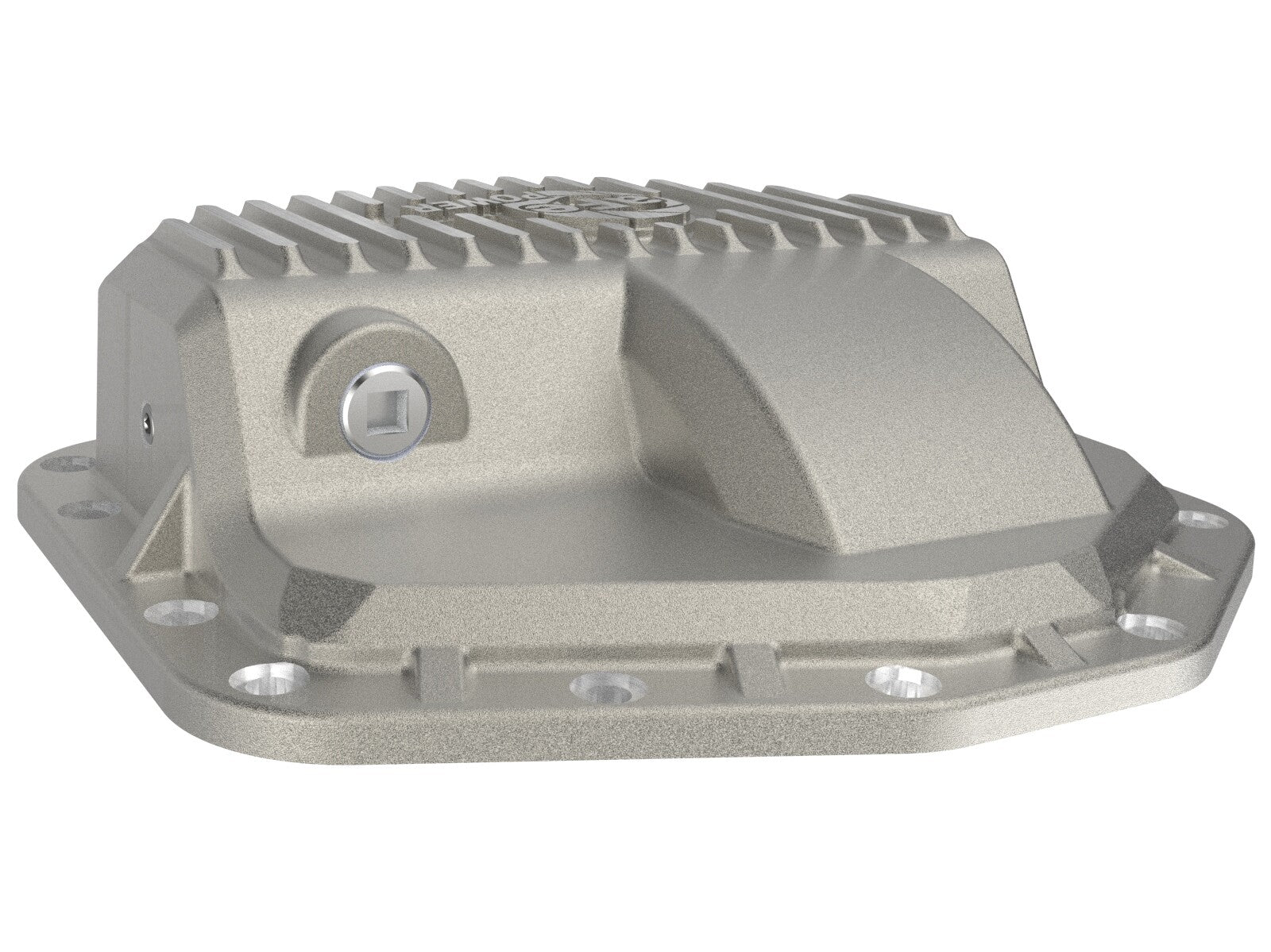 Street Series Rear Differential Cover Raw w/ Machined Fins Ford F-250/350 23-26 aFe Power