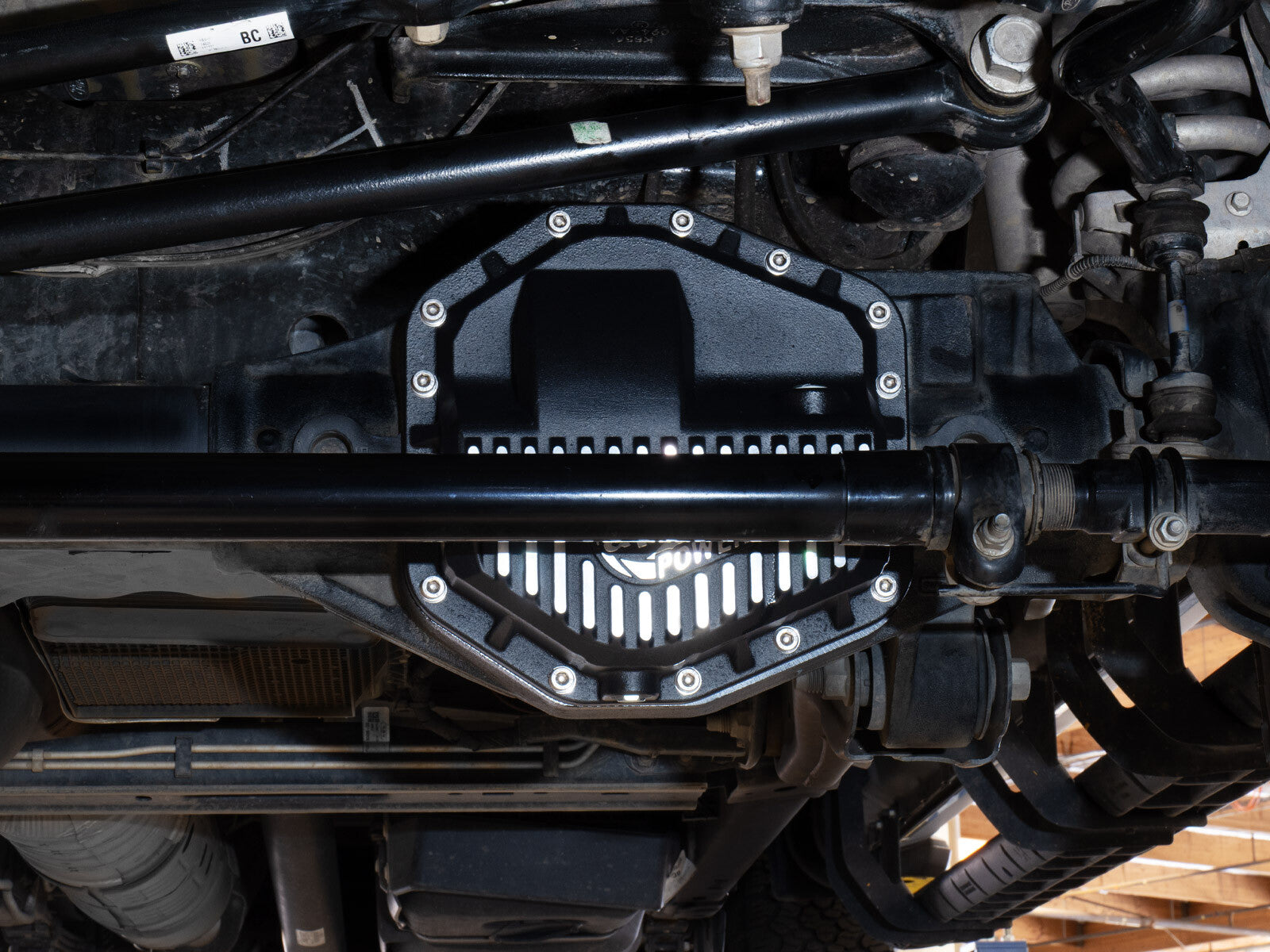 Pro Series Front Differential Cover Black w/ Machined Fins Ford F-250/350 23-26 aFe Power