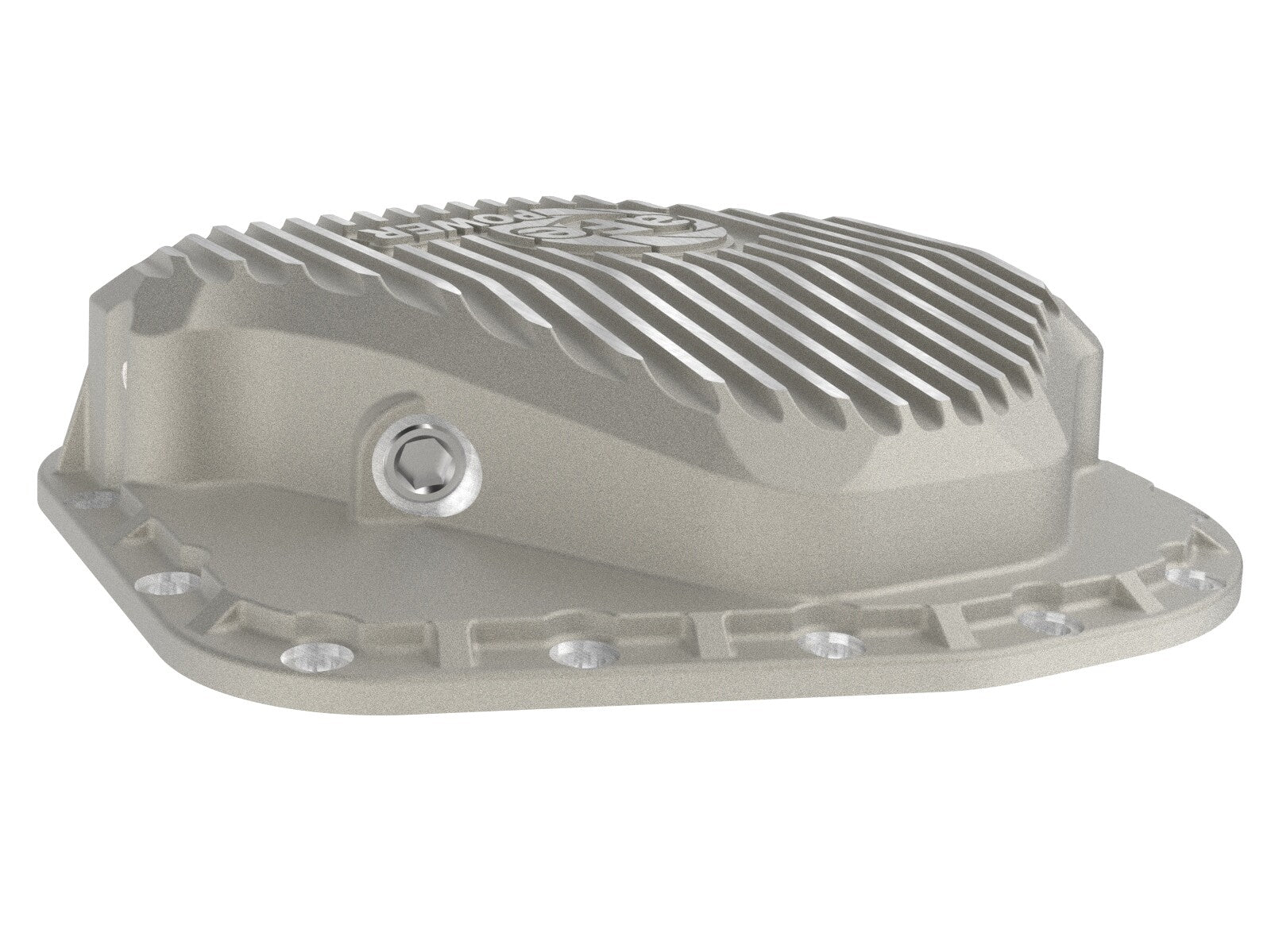 Street Series Rear Differential Cover Raw w/ Machined Fins Ford F-250/350 23-26 V8 (Sterling 11.6) aFe Power