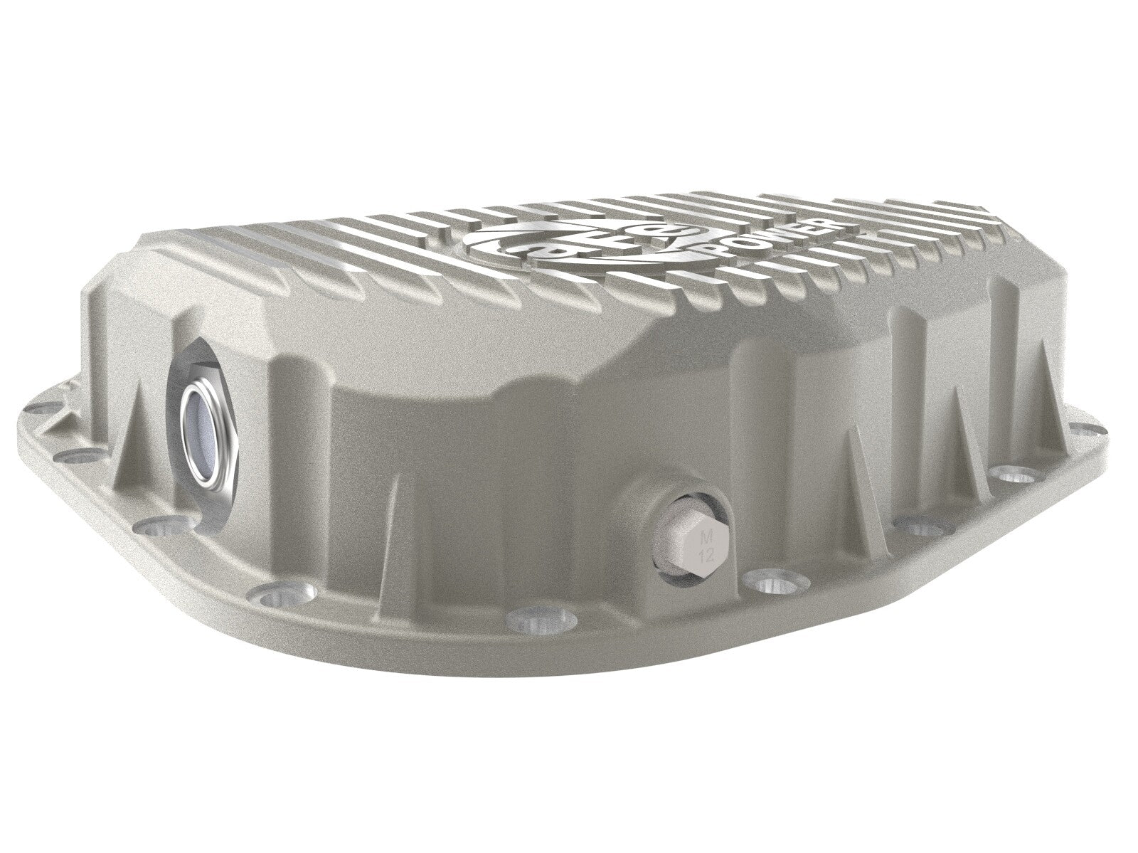 Street Series Rear Differential Cover Raw w/ Machined Fins Ford F-250/350 23-26 V8 (Sterling 11.6) aFe Power