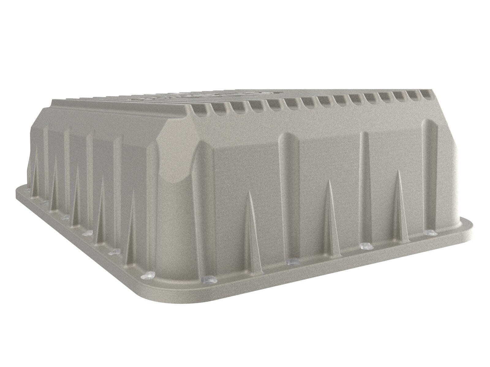 Street Series Transmission Pan Raw w/ Machined Fins Ram 3500 13-24 (AS69RC Aisin Transmission) aFe Power