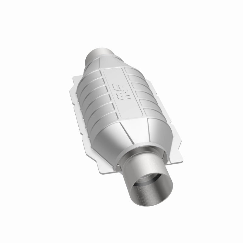 MagnaFlow Univ Cat Conv 2.25in Inlet/Outlet Ctr/Ctr Oval 12in Body L x 6.5in W x 16in Overall L
