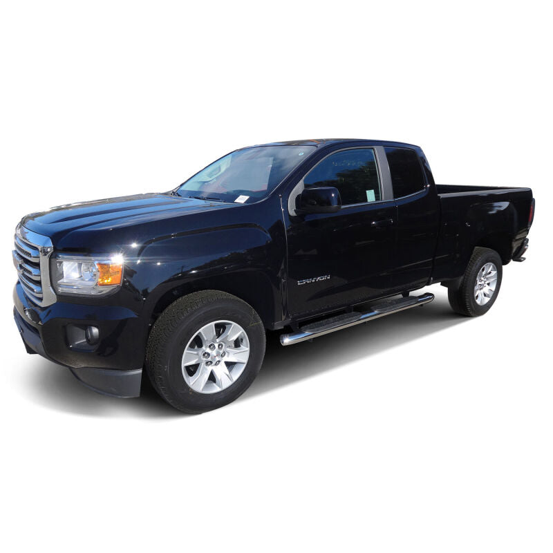 Westin 2015-2018 Chevrolet/GMC Colorado/Canyon Crew Cab PRO TRAXX 5 Oval Nerf Step Bars - Black