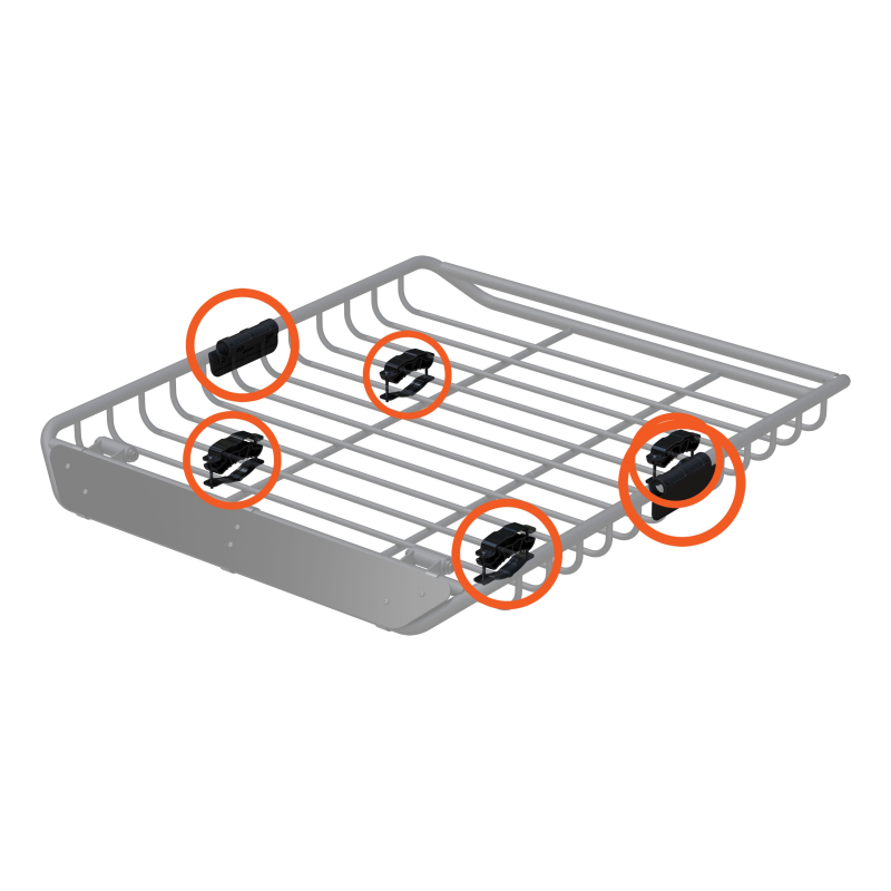 CURT Replacement Rooftop Tent Mounting Hardware Model 19303