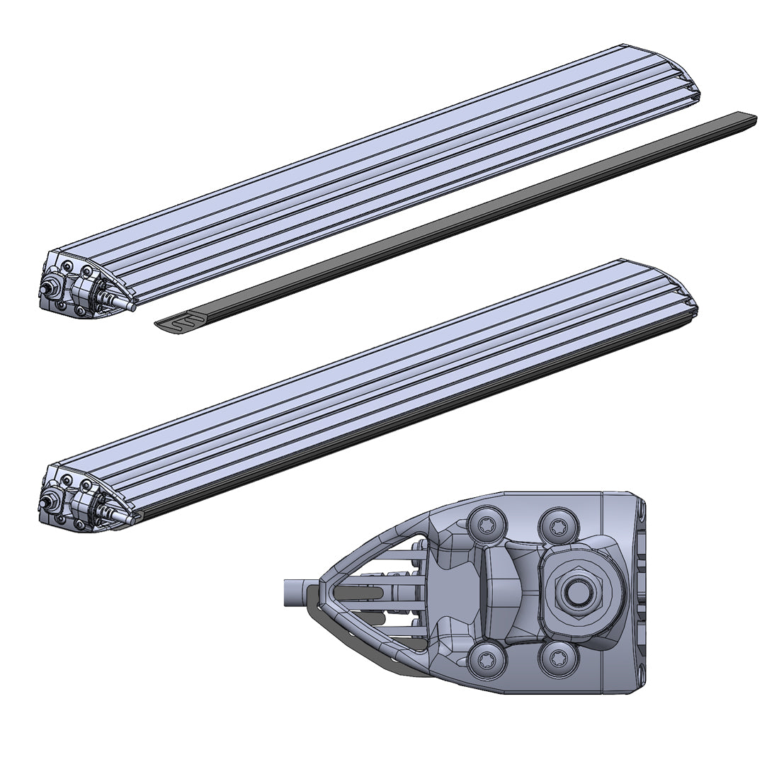 2021+ Ford Bronco Roof Rack Mount Kit RIGID
