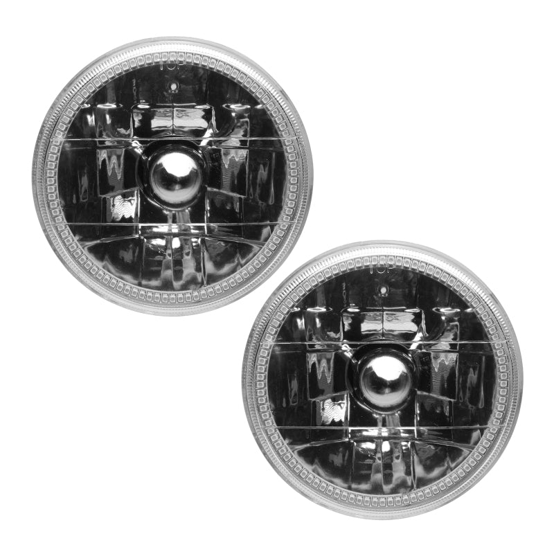 Oracle Lighting 97-06 Jeep Wrangler TJ Pre-Assembled LED Halo Headlights -Red