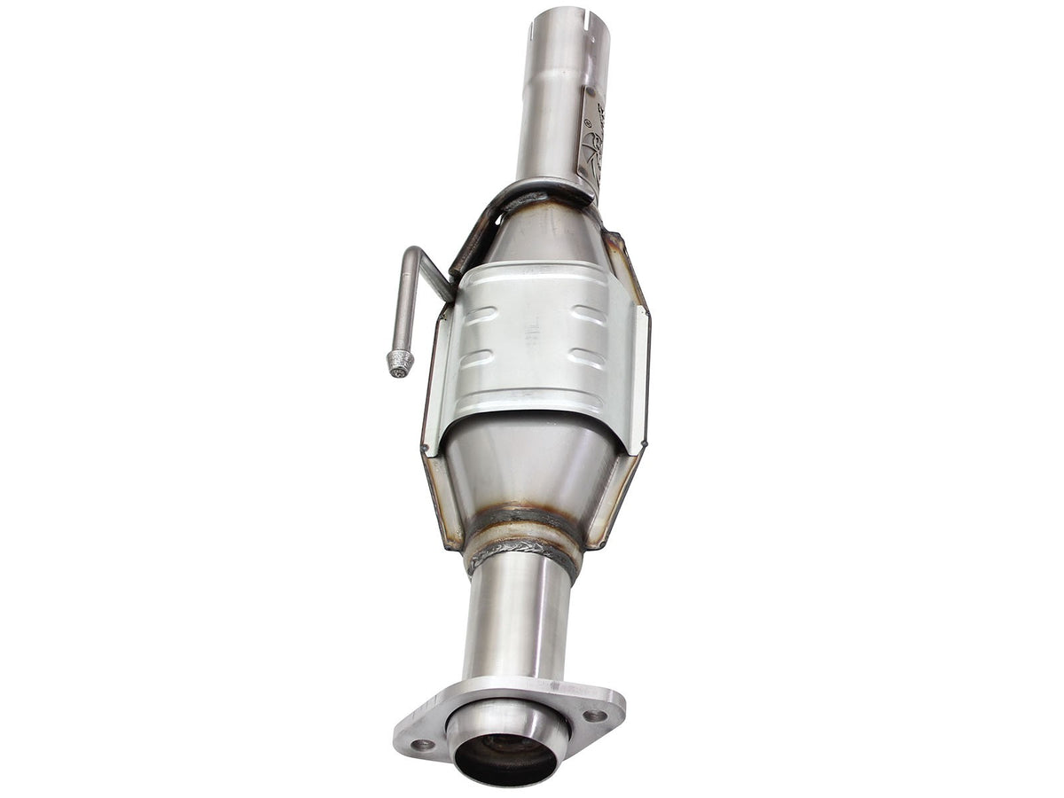 Direct Fit 409 Stainless Steel Rear Catalytic Converter Jeep Wrangler (TJ) 04-06 L6-4.0L aFe Power
