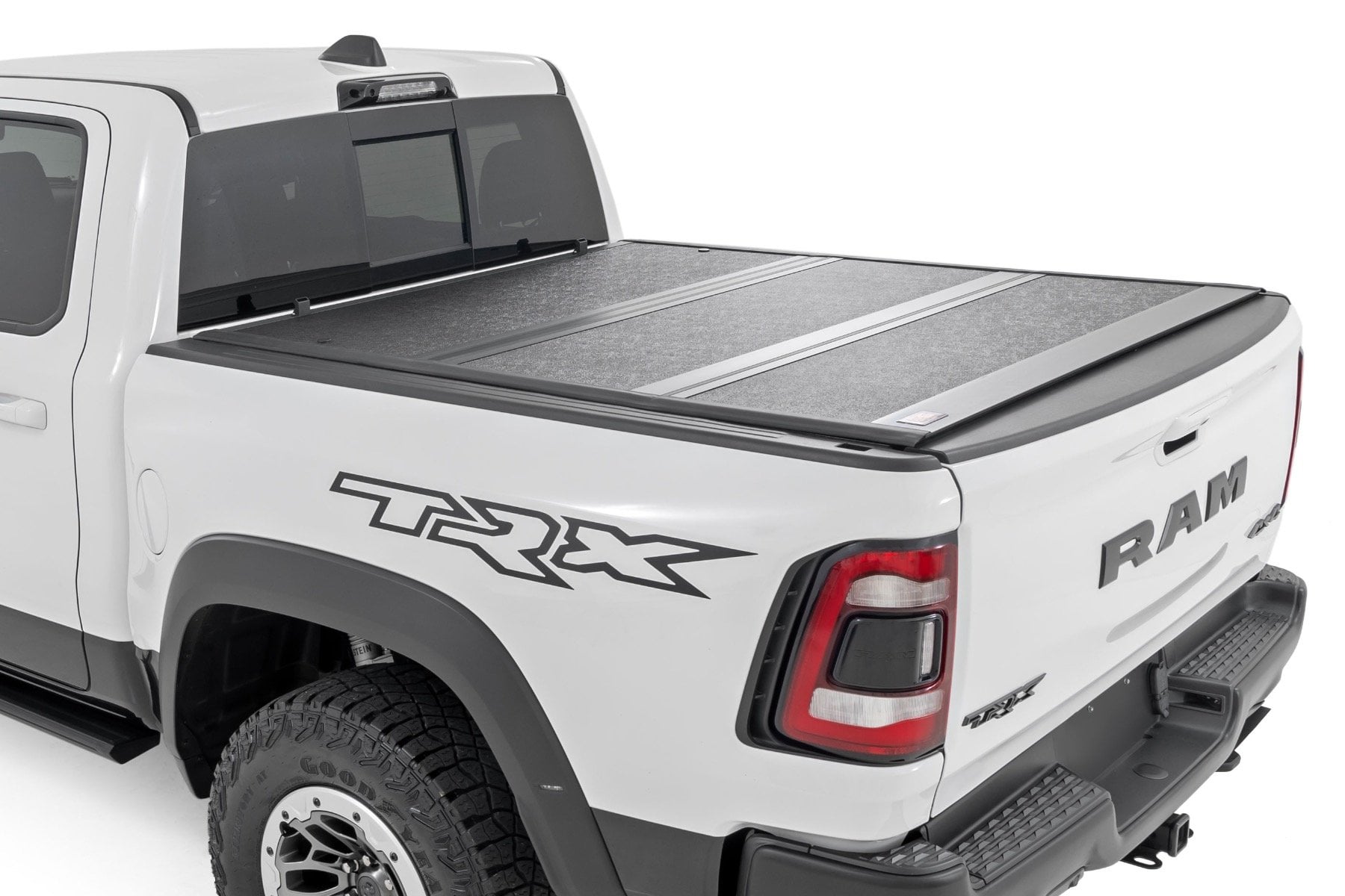 Hard Low Profile Bed Cover 5 Foot 7 Inch Bed No Rambox Ram 1500 (19-26)/1500 TRX (21-24) Rough Country