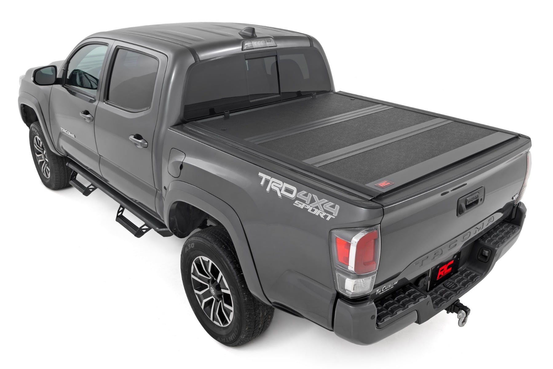 Hard Low Profile Bed Cover 5 Foot Bed Toyota Tacoma 2WD/4WD (2016-2023) Rough Country