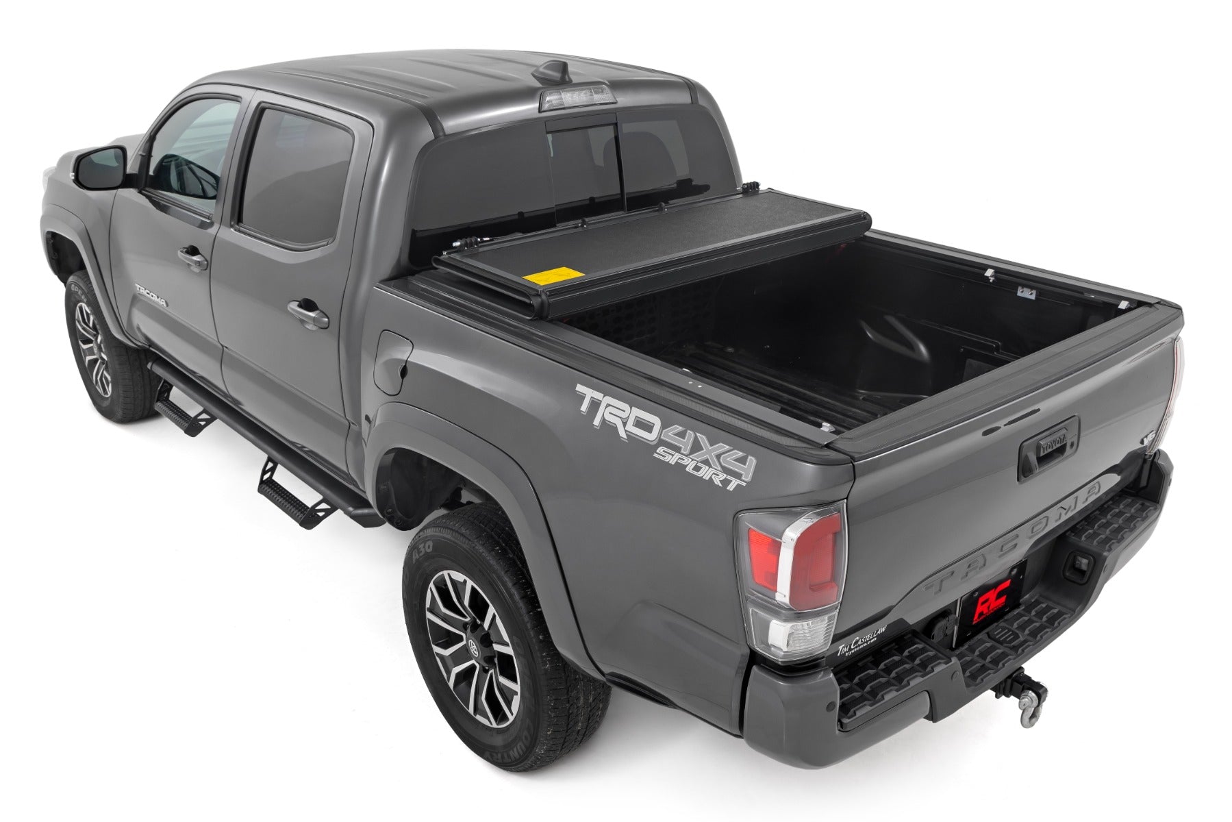 Hard Low Profile Bed Cover 5 Foot Bed Toyota Tacoma 2WD/4WD (2016-2023) Rough Country