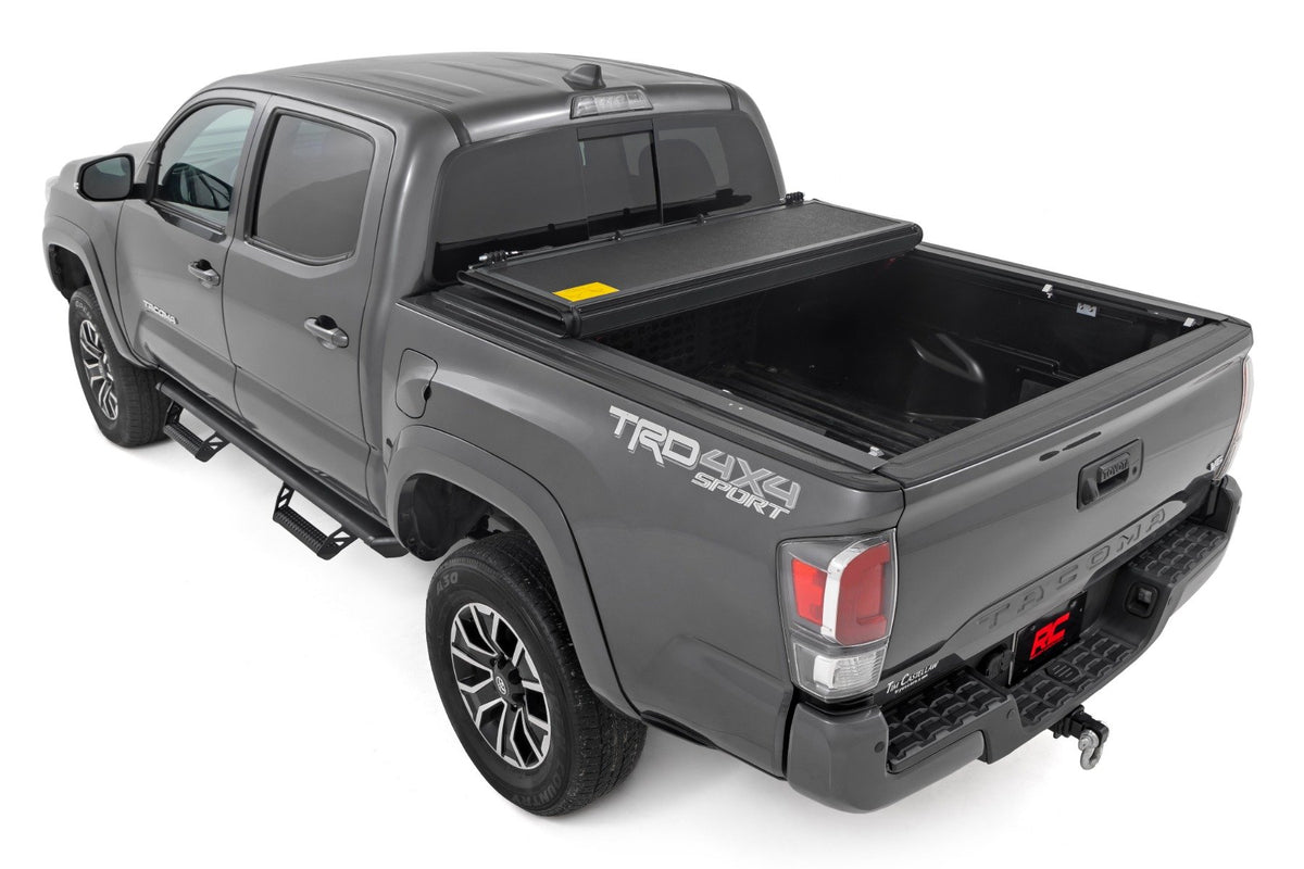 Hard Low Profile Bed Cover 6 Foot Bed Toyota Tacoma 2WD/4WD (2016-2023) Rough Country