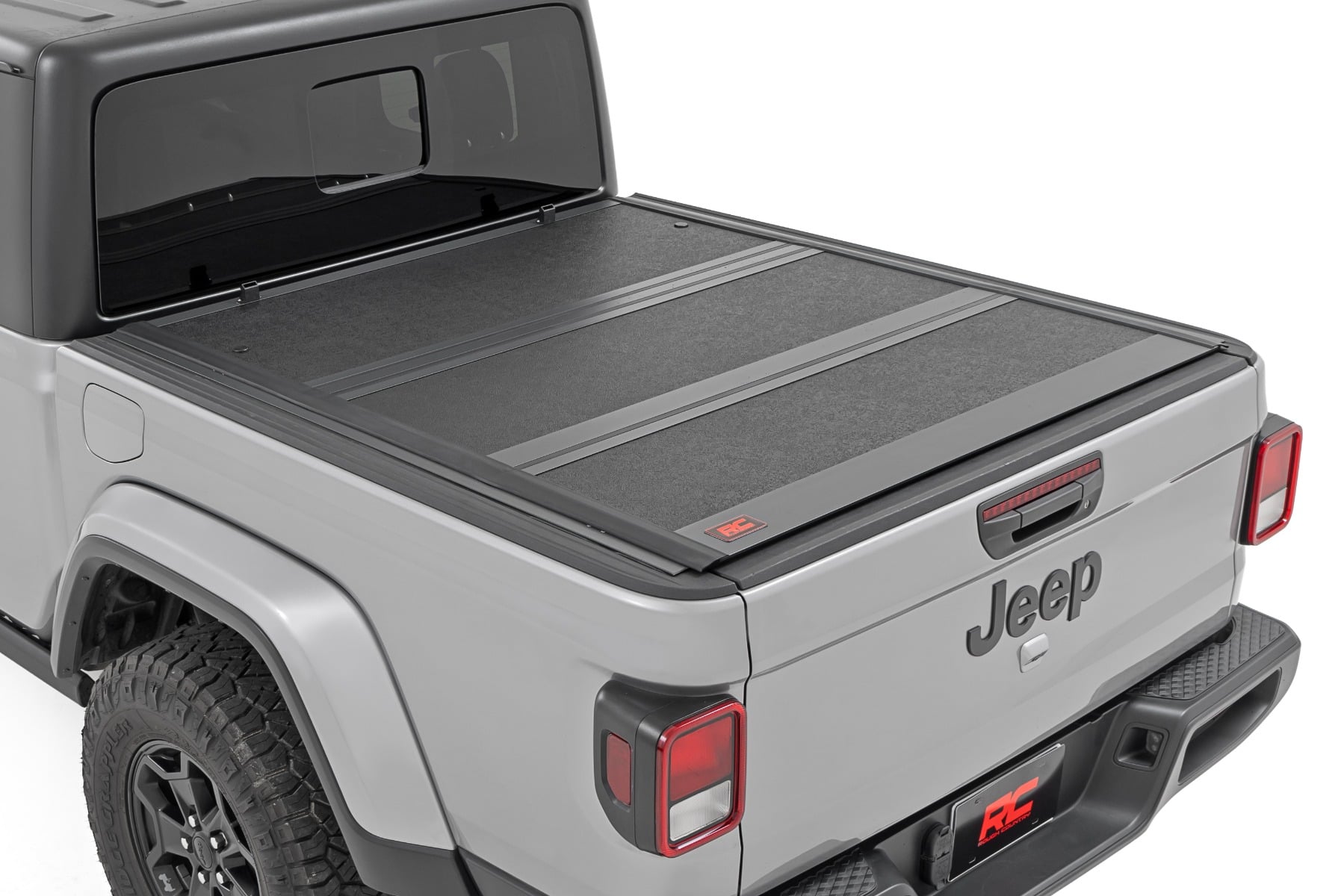 Hard Low Profile Bed Cover 5 Foot Bed Jeep Gladiator JT 4WD (2020-2025) Rough Country
