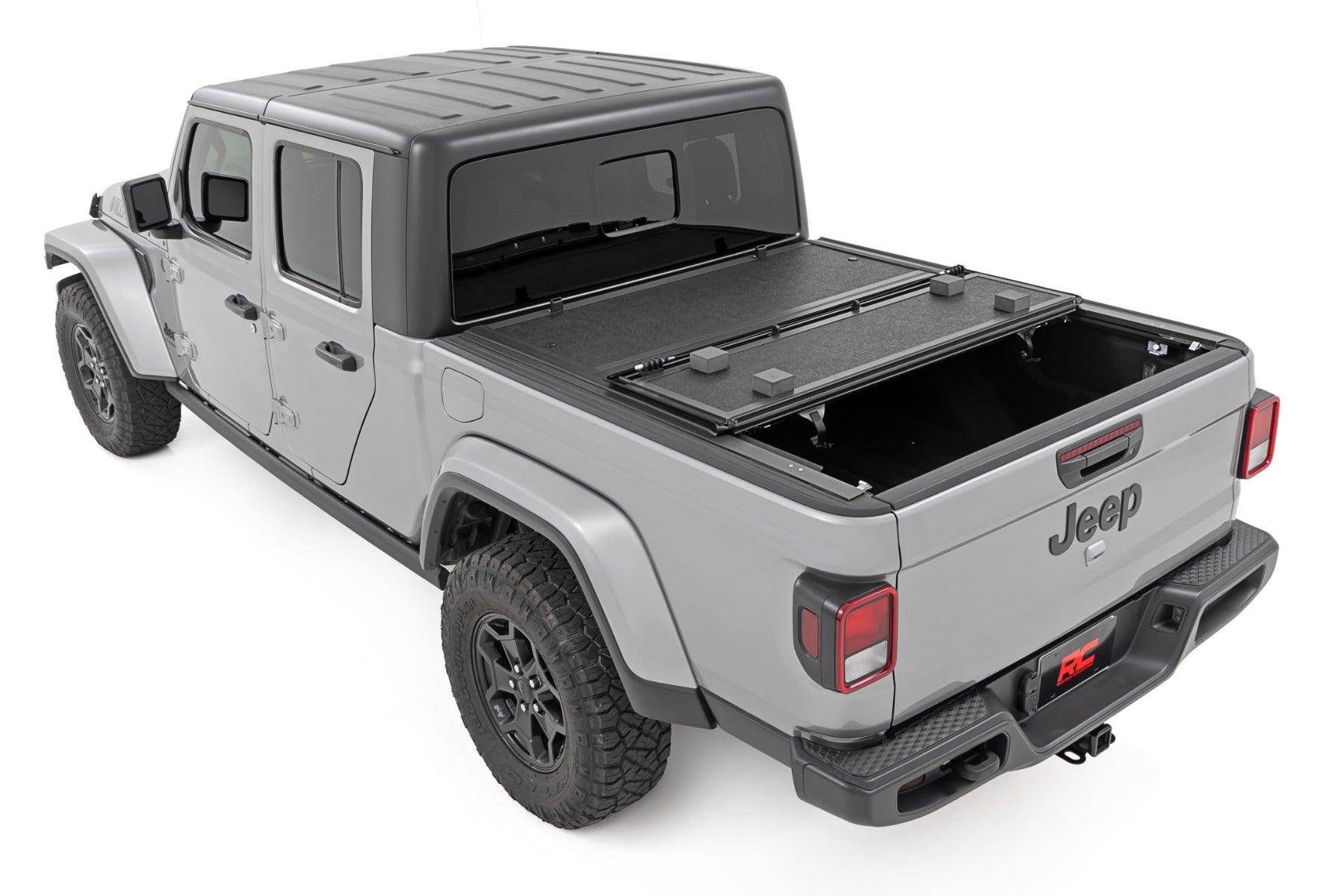 Hard Low Profile Bed Cover 5 Foot Bed Jeep Gladiator JT 4WD (2020-2025) Rough Country