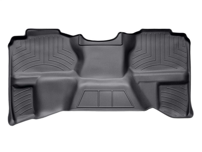 WeatherTech 07-13 Chevrolet Silverado Extended Cab Rear FloorLiner - Black