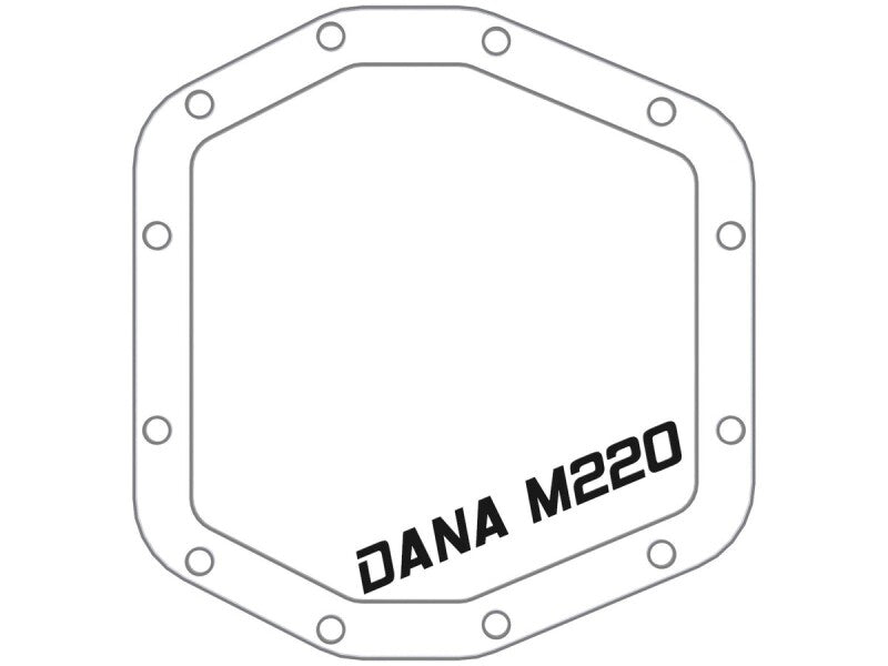 aFe POWER Differential Cover for Jeep Wrangler JL 2018-2025, designed for L4-2.0L and V6-3.6L models with Dana M220.