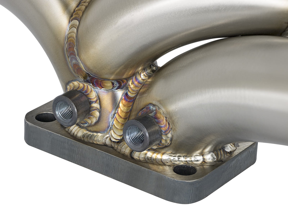 Twisted Steel 304 Stainless Steel Header w/ T4 Turbo Flange Dodge Diesel Trucks 03-07 L6-5.9L (td) aFe Power